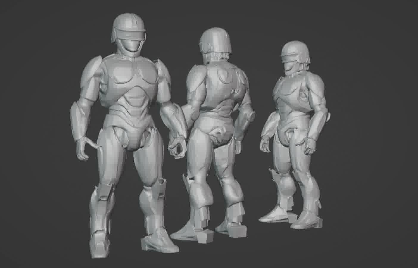 ROBOCOP Animatronic 3D Model 3D print model_58