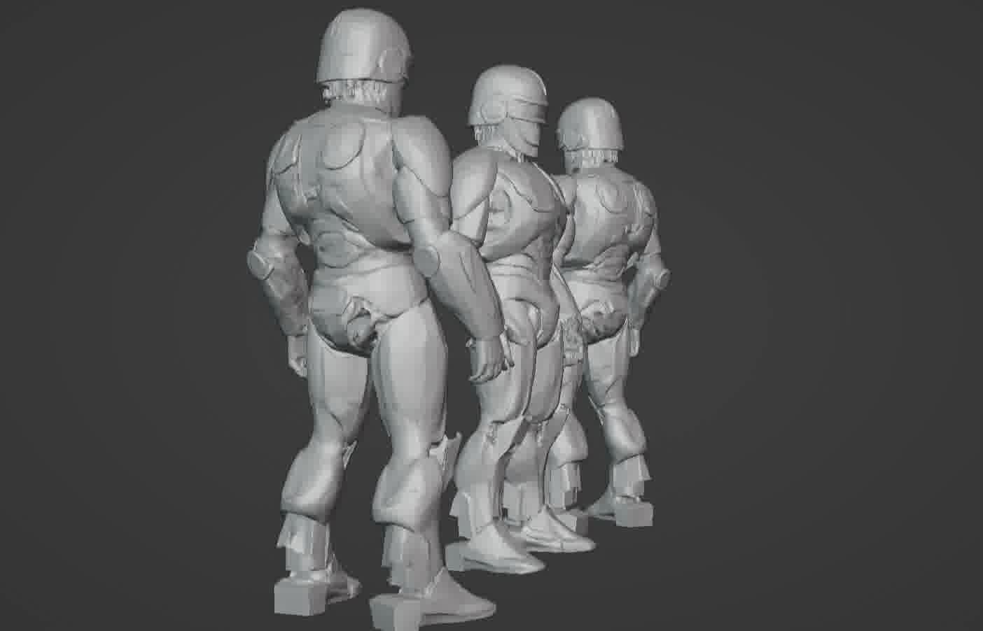 ROBOCOP Animatronic 3D Model 3D print model_95