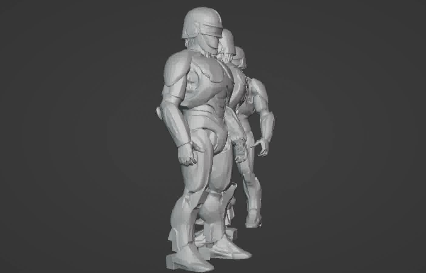 ROBOCOP Animatronic 3D Model 3D print model_65