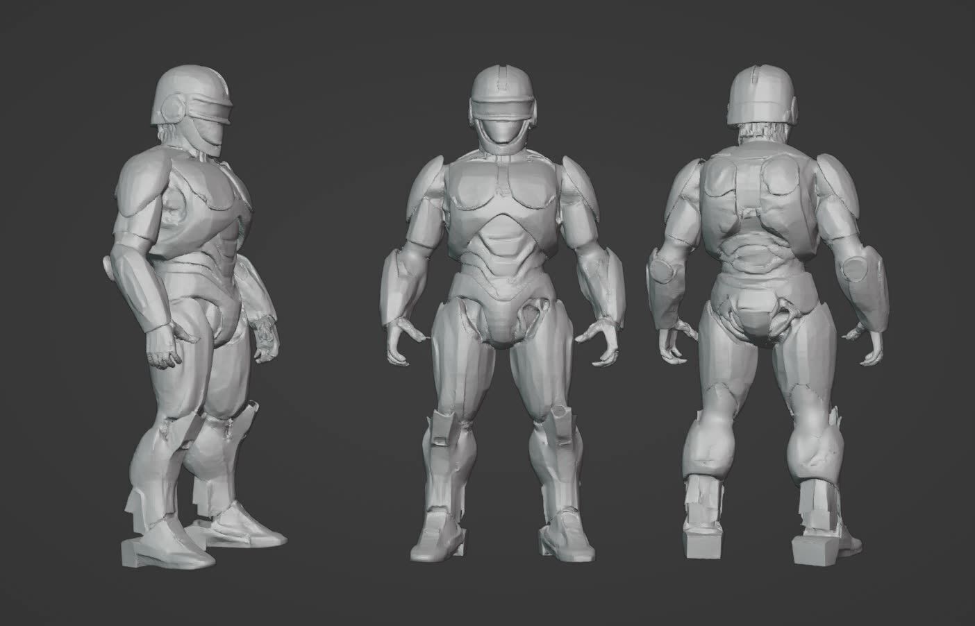 ROBOCOP Animatronic 3D Model 3D print model_43