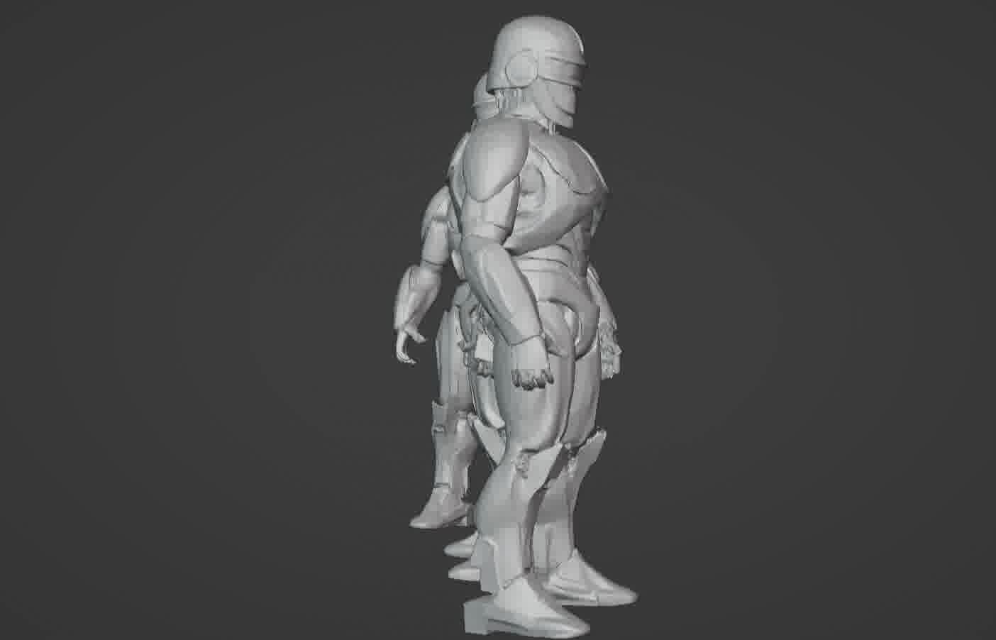 ROBOCOP Animatronic 3D Model 3D print model_66