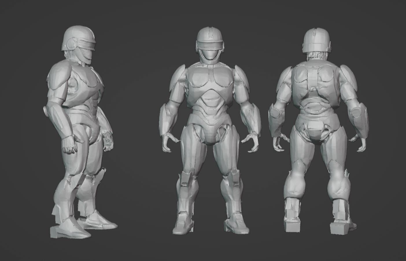 ROBOCOP Animatronic 3D Model 3D print model_3