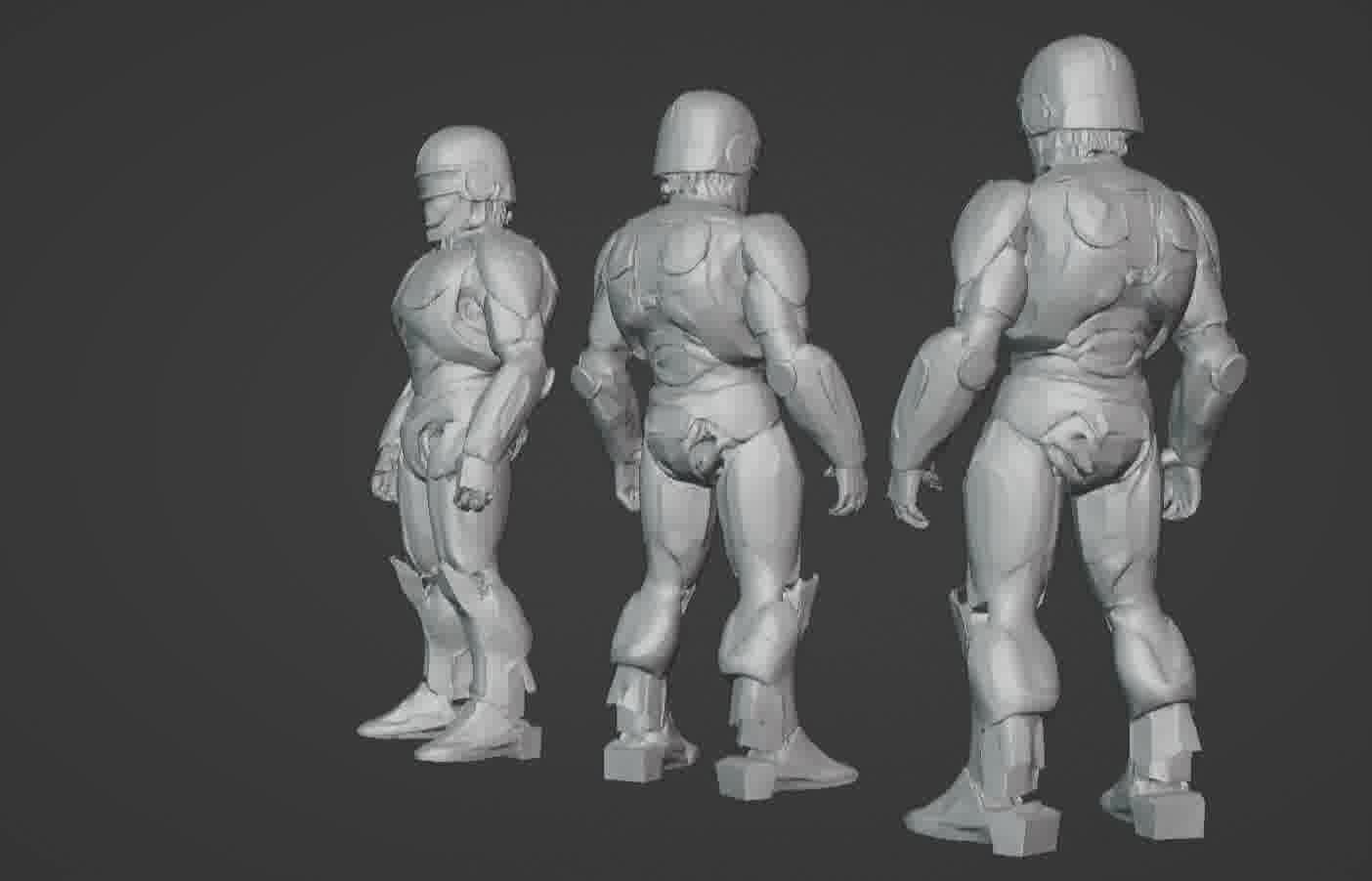 ROBOCOP Animatronic 3D Model 3D print model_18