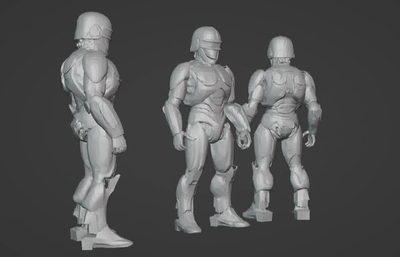 ROBOCOP Animatronic 3D Model 3D print model_88