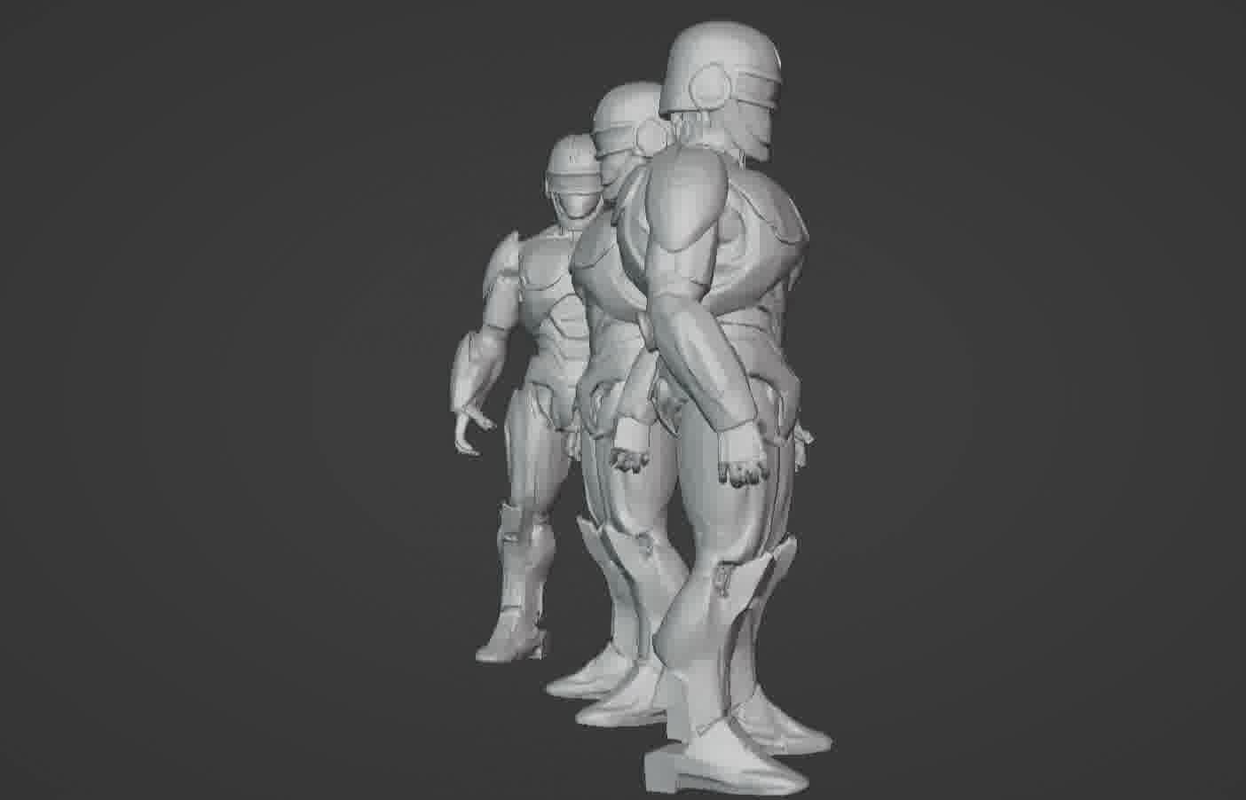 ROBOCOP Animatronic 3D Model 3D print model_69