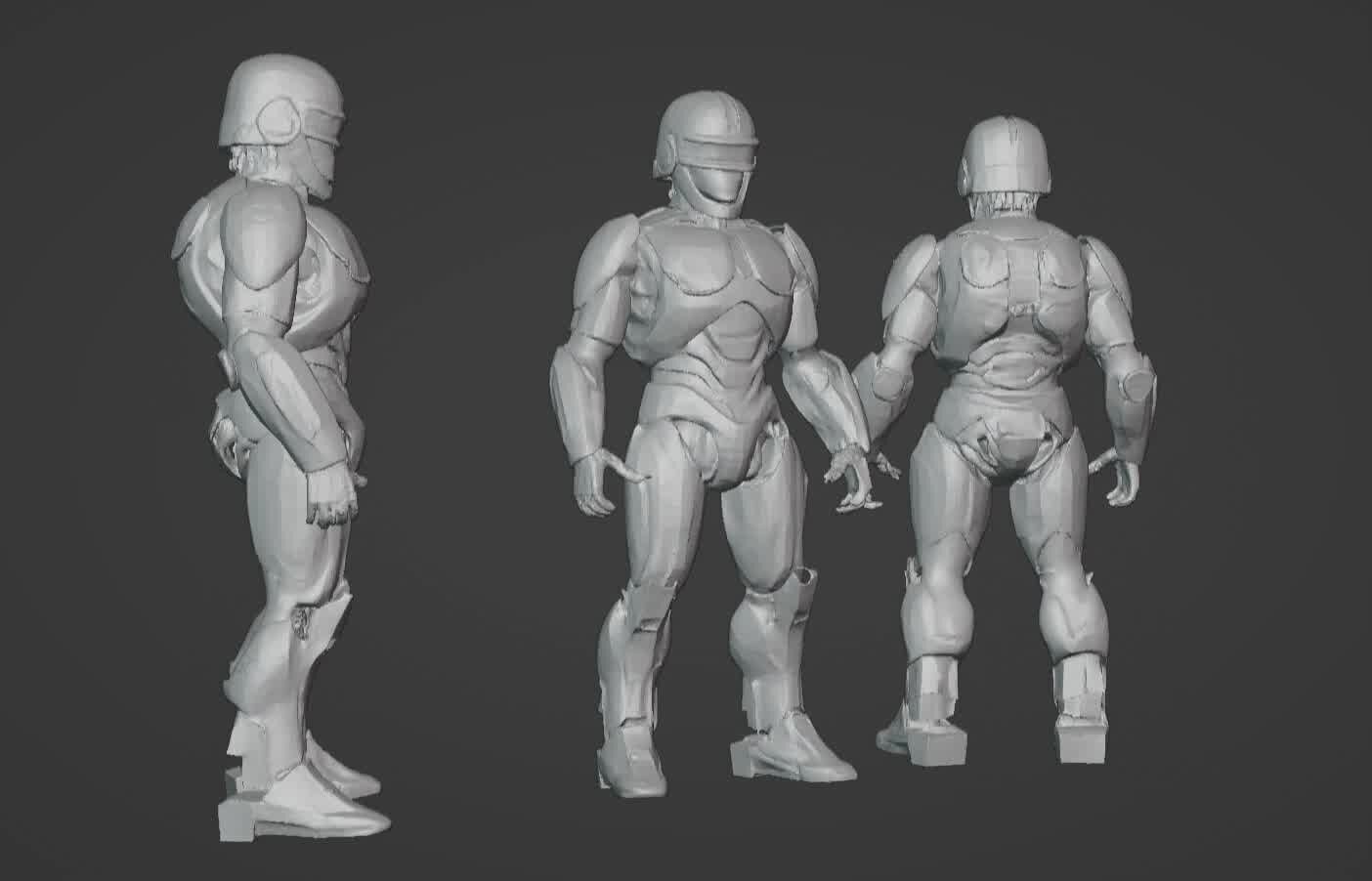 ROBOCOP Animatronic 3D Model 3D print model_6