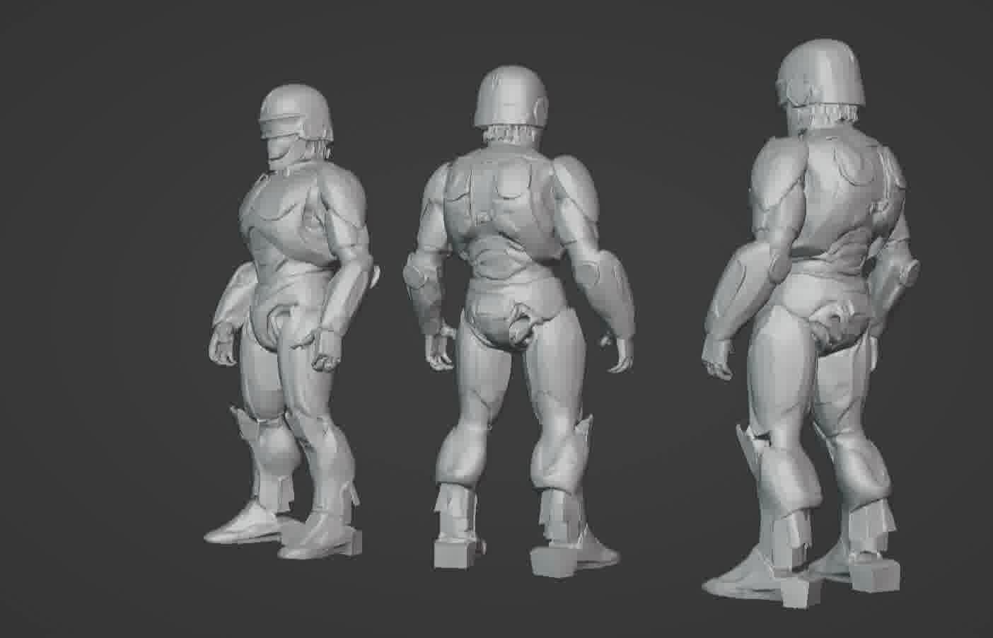 ROBOCOP Animatronic 3D Model 3D print model_72