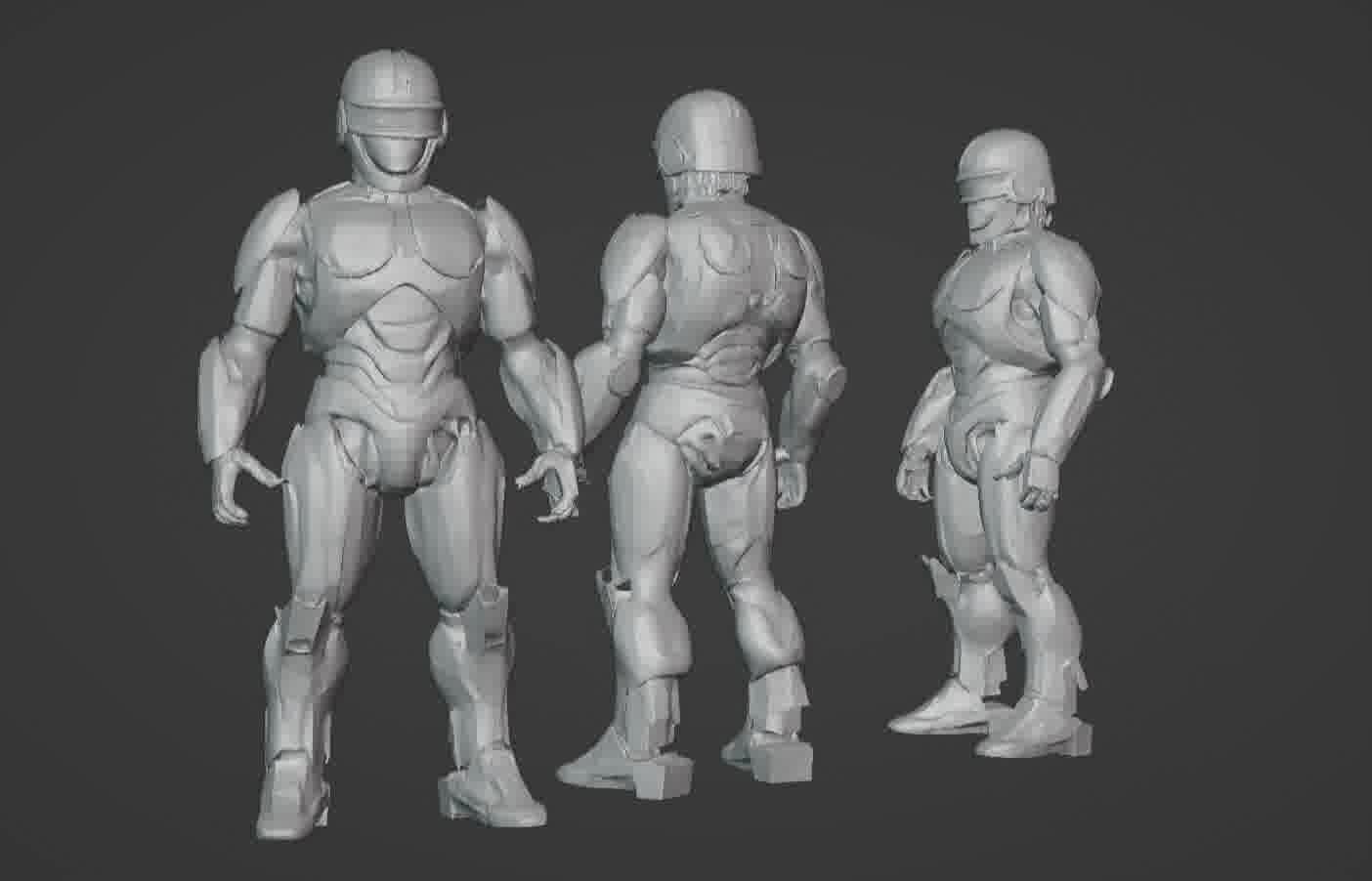 ROBOCOP Animatronic 3D Model 3D print model_23