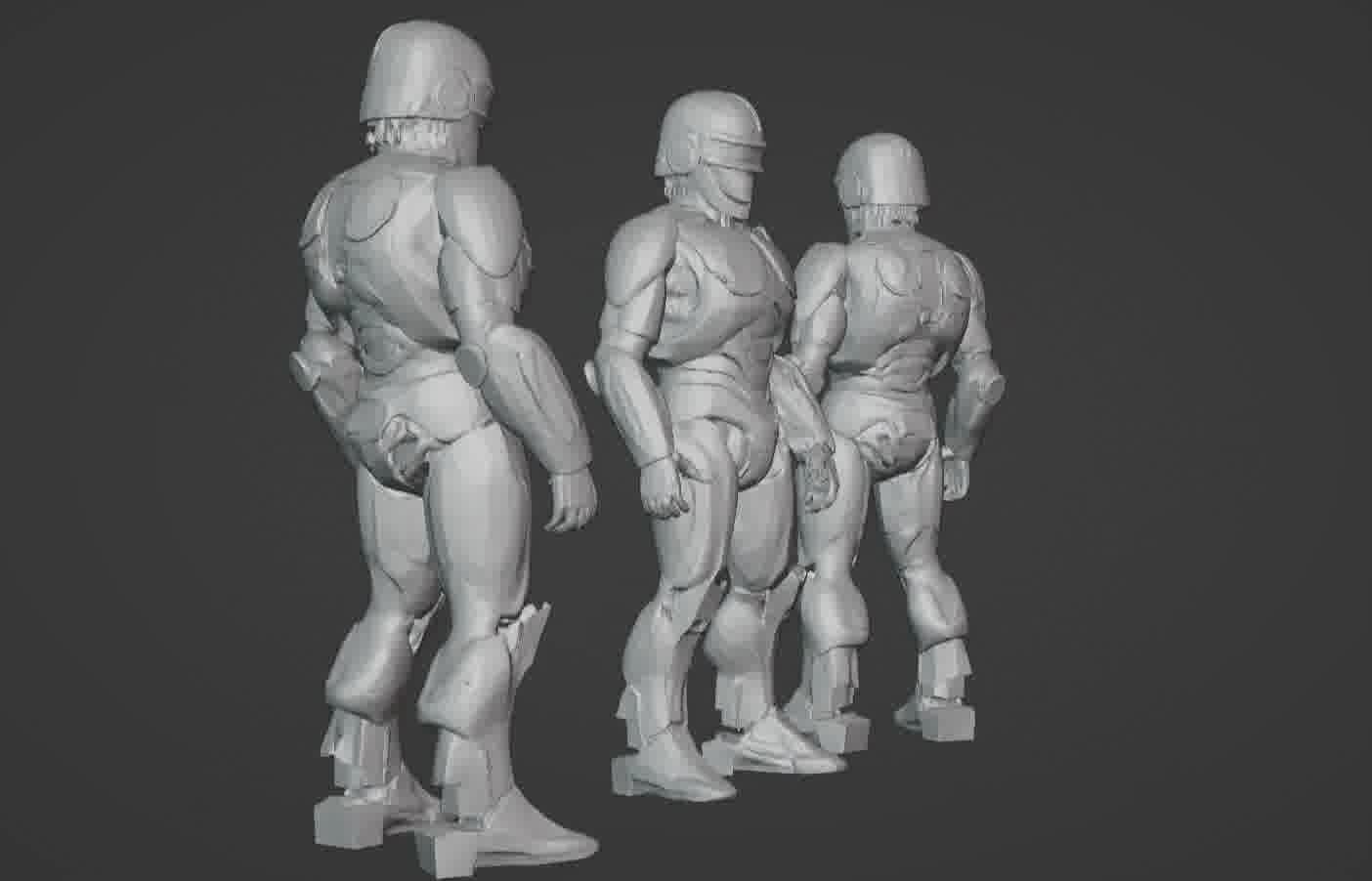 ROBOCOP Animatronic 3D Model 3D print model_92