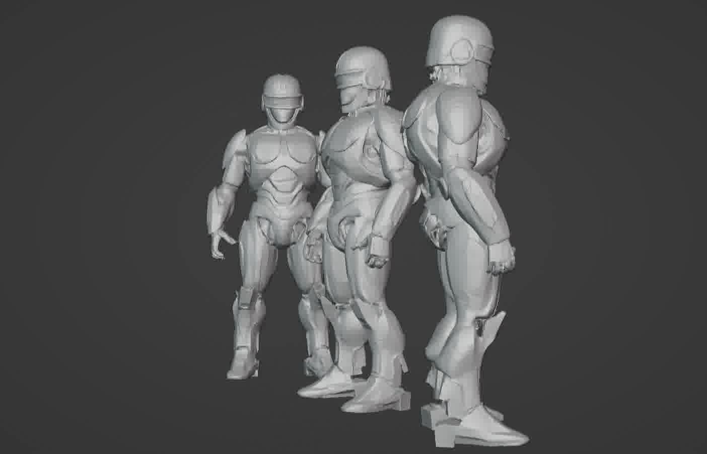 ROBOCOP Animatronic 3D Model 3D print model_74