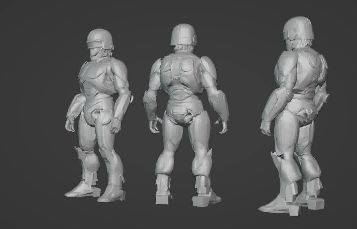 ROBOCOP Animatronic 3D Model 3D print model_99