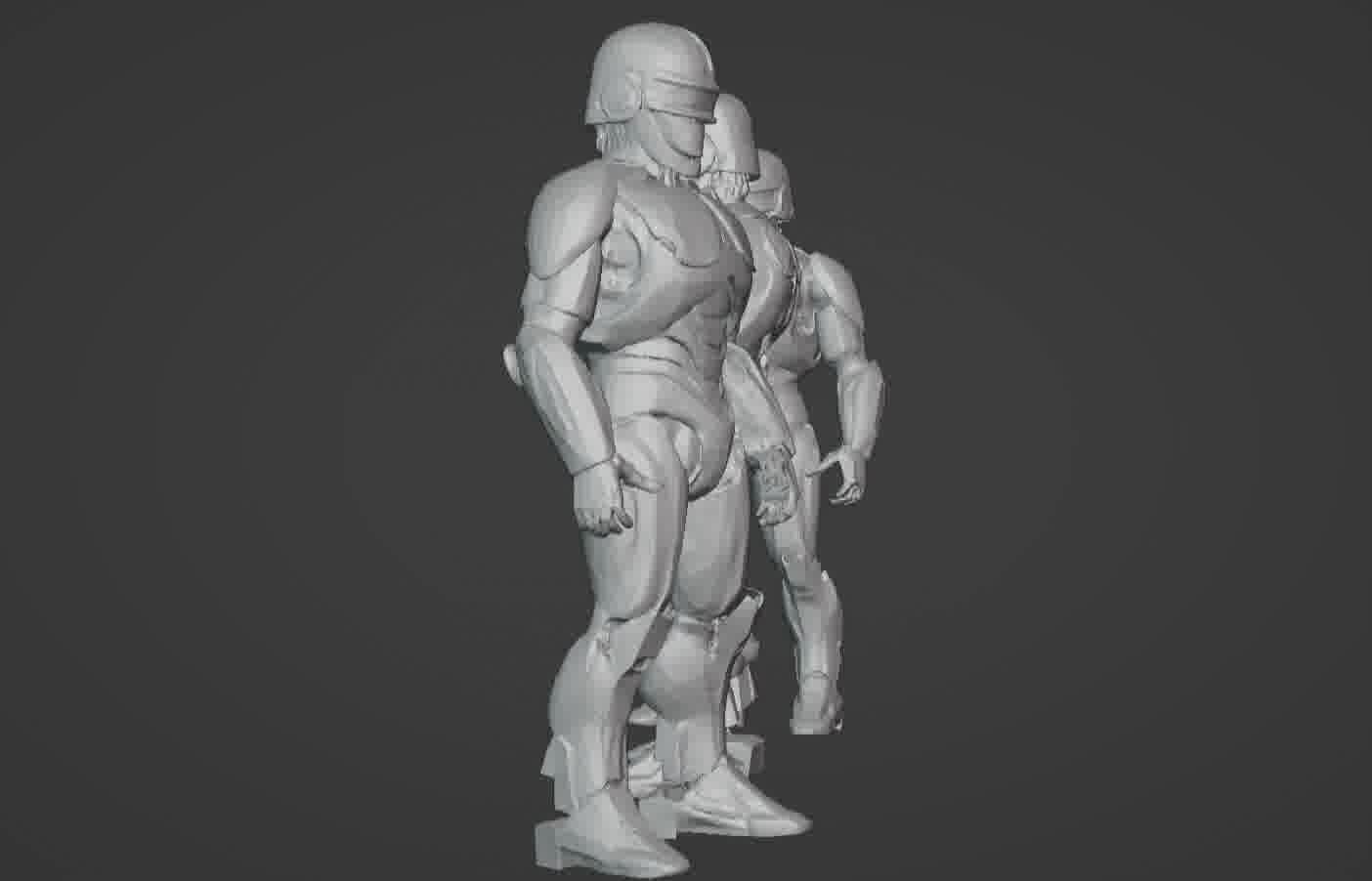 ROBOCOP Animatronic 3D Model 3D print model_31