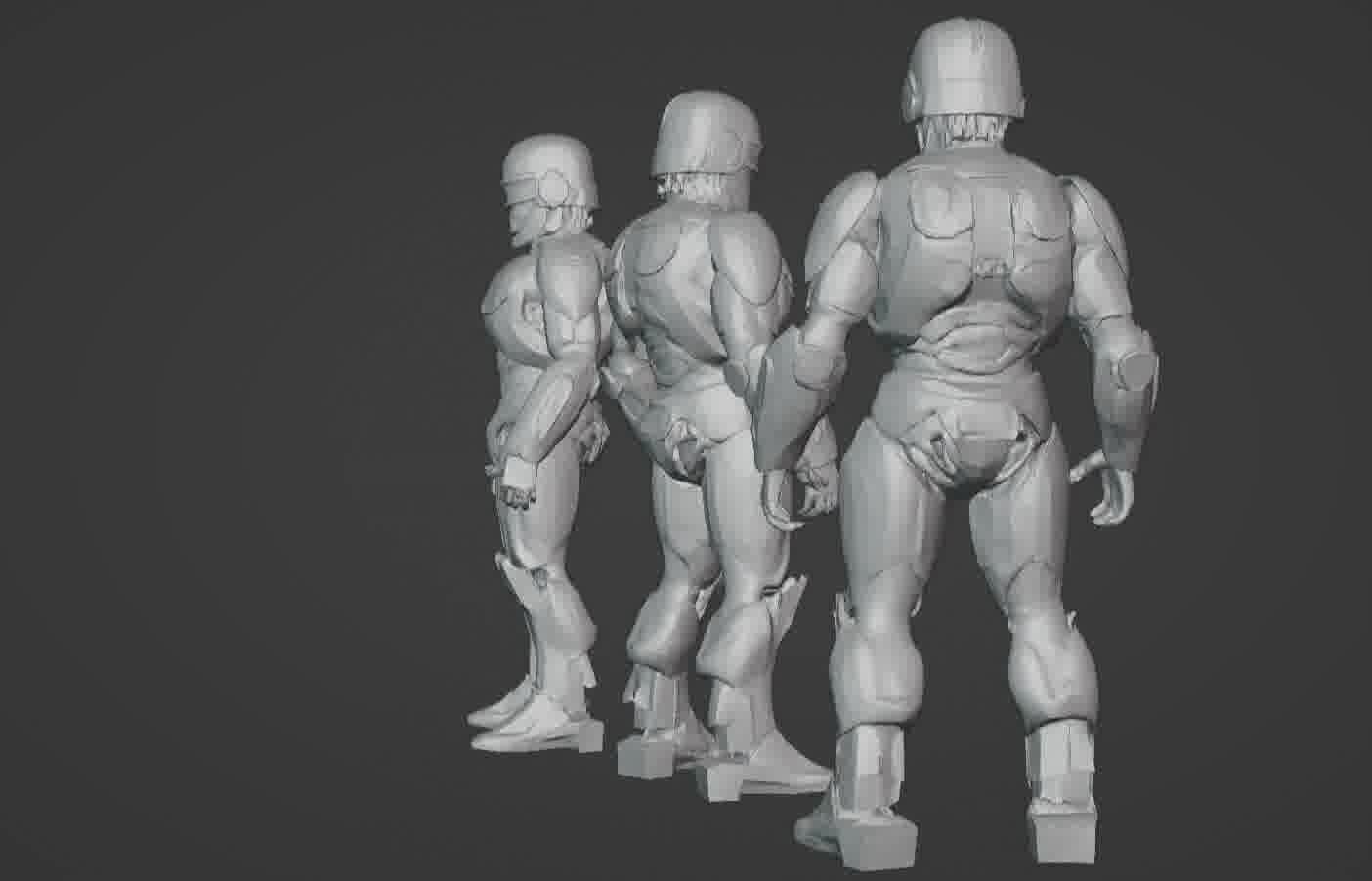 ROBOCOP Animatronic 3D Model 3D print model_62