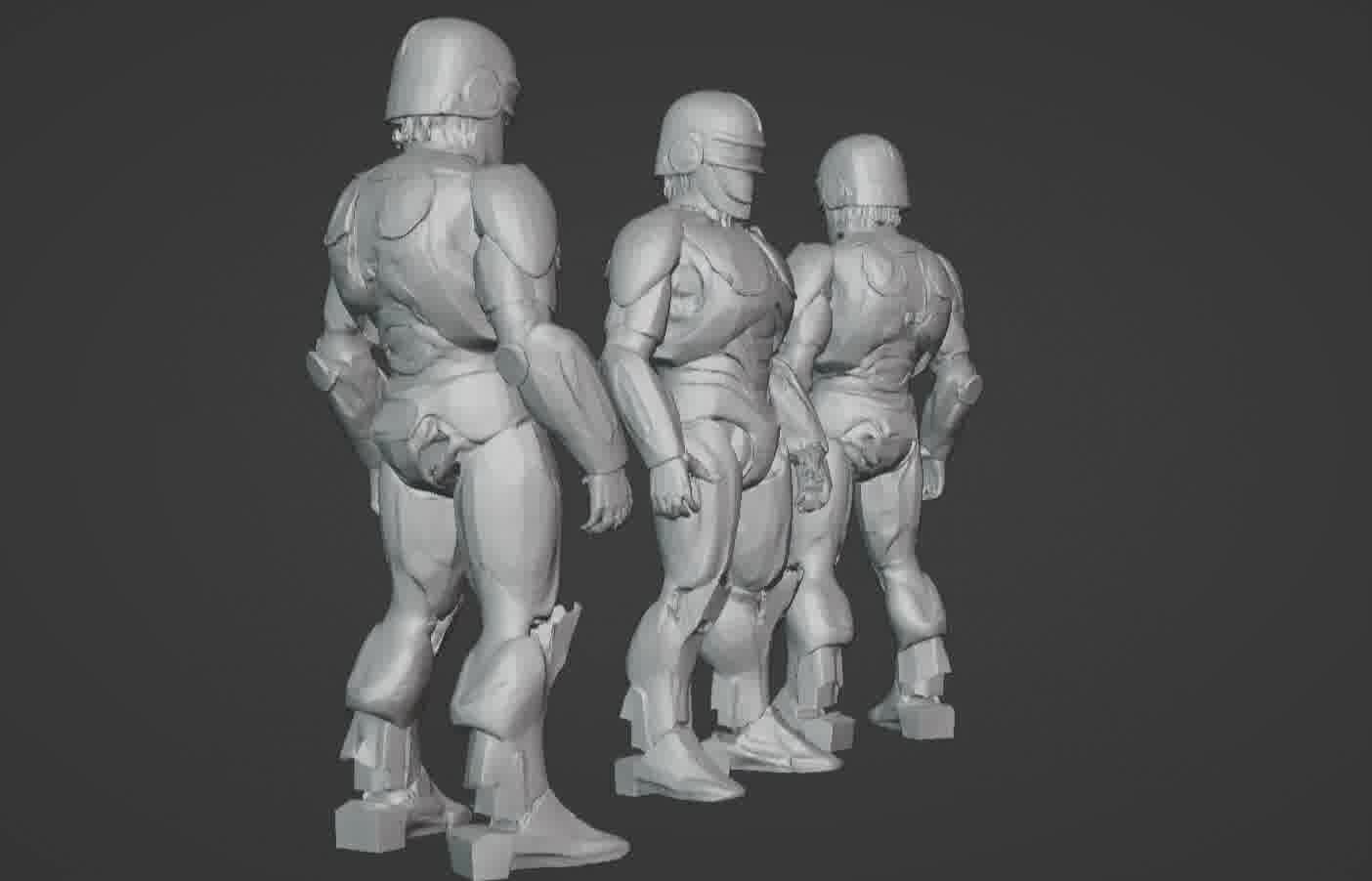 ROBOCOP Animatronic 3D Model 3D print model_10