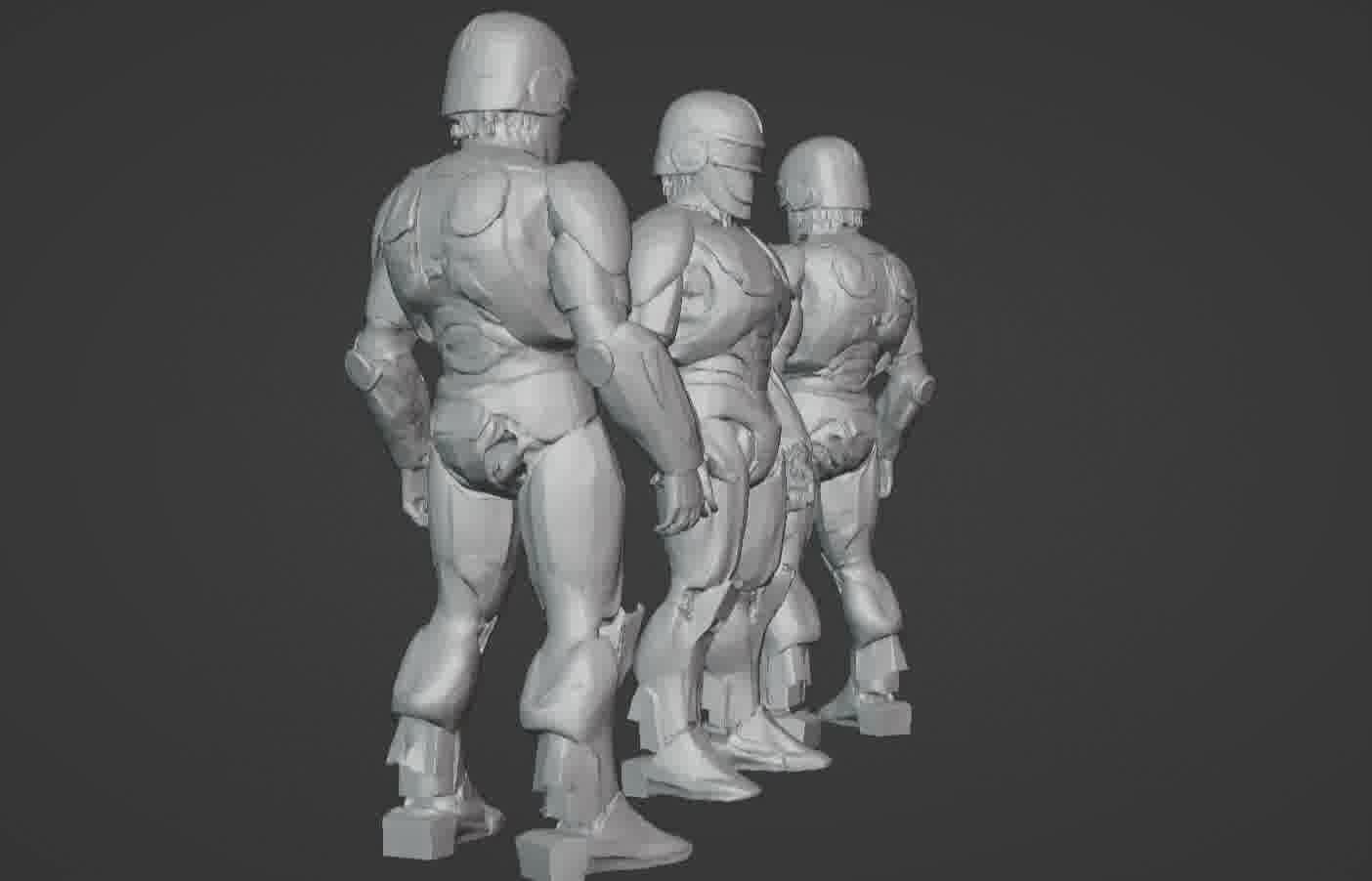 ROBOCOP Animatronic 3D Model 3D print model_9