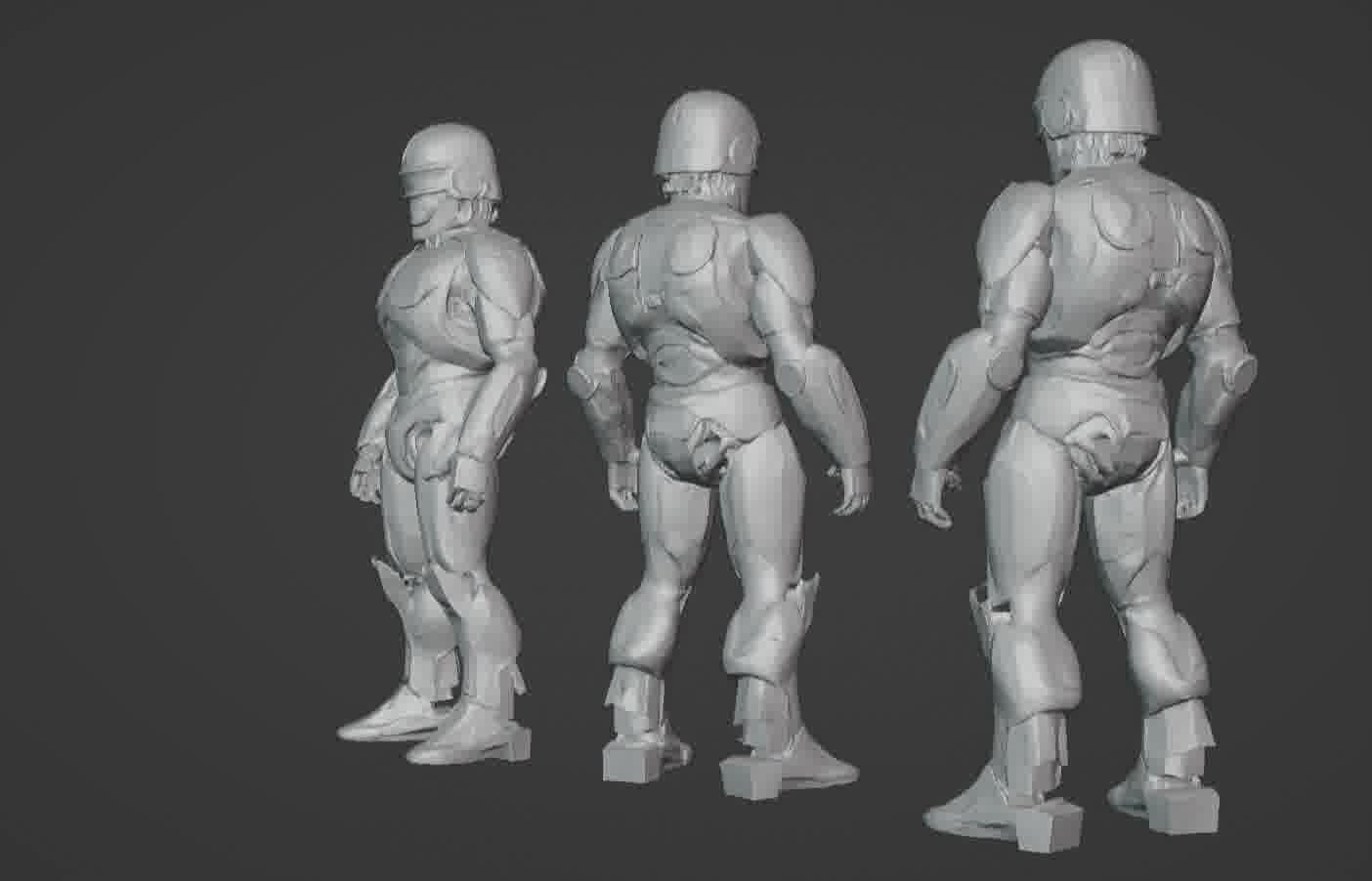 ROBOCOP Animatronic 3D Model 3D print model_70