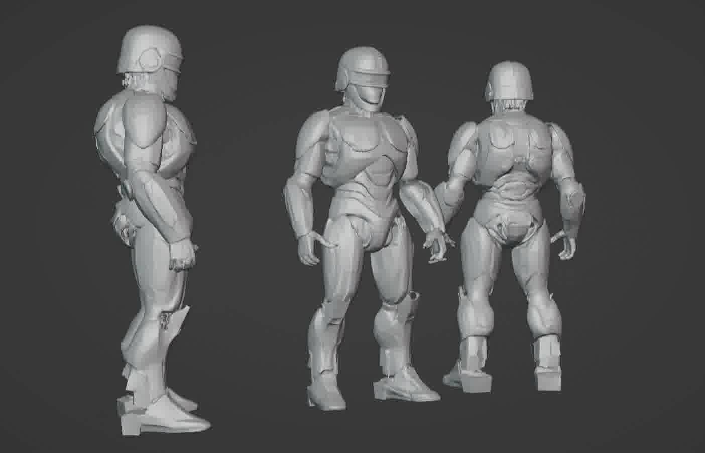 ROBOCOP Animatronic 3D Model 3D print model_98