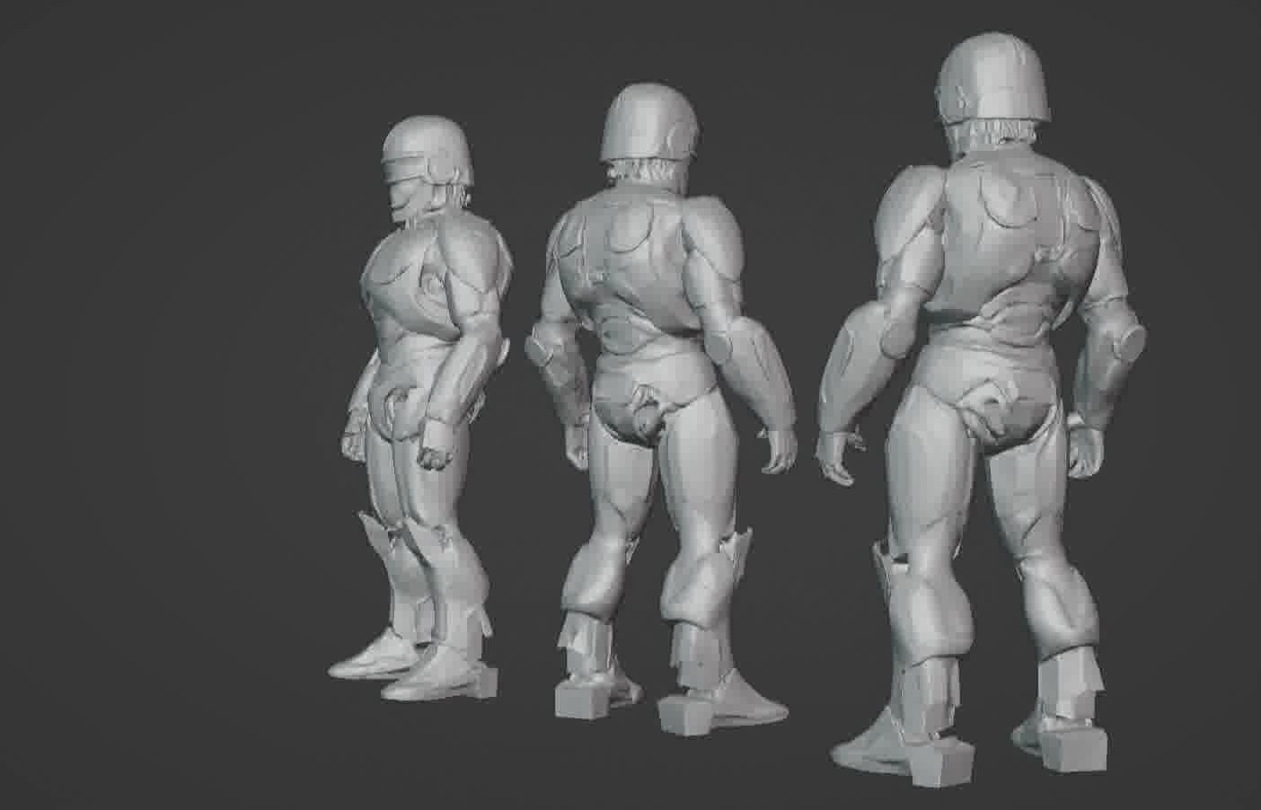 ROBOCOP Animatronic 3D Model 3D print model_68