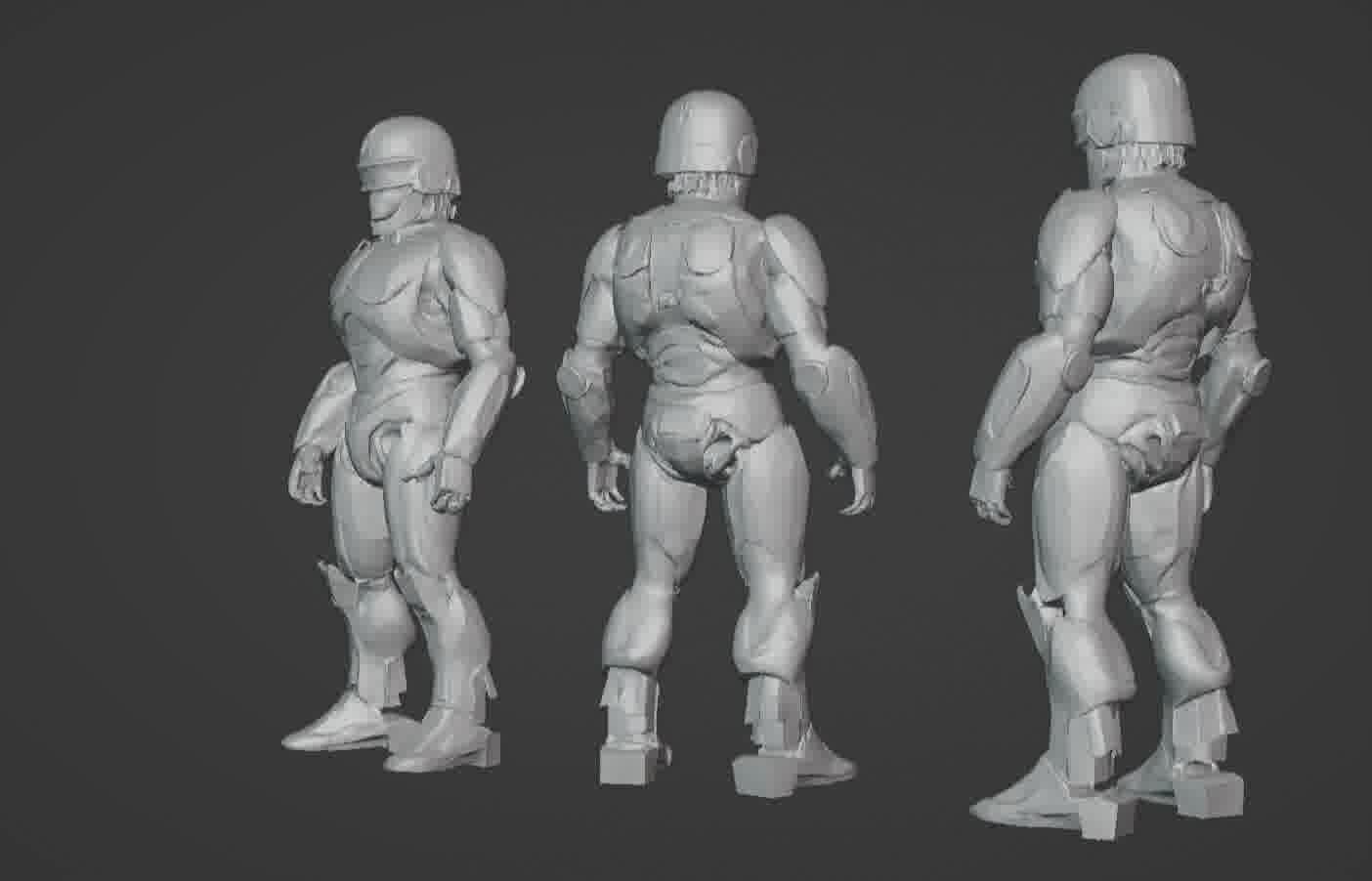 ROBOCOP Animatronic 3D Model 3D print model_19