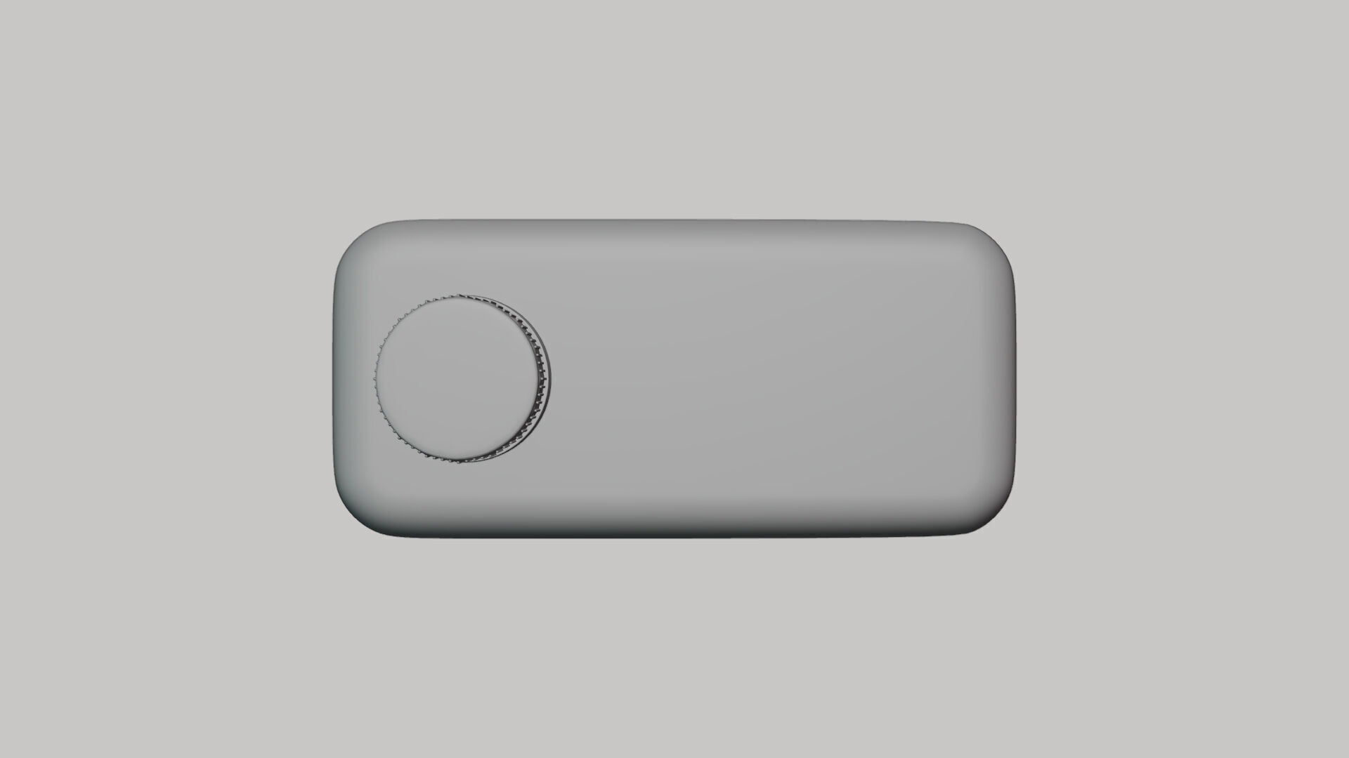 Basic Tonic Bottle Geometry Only No Textures No Materials 3D model_2