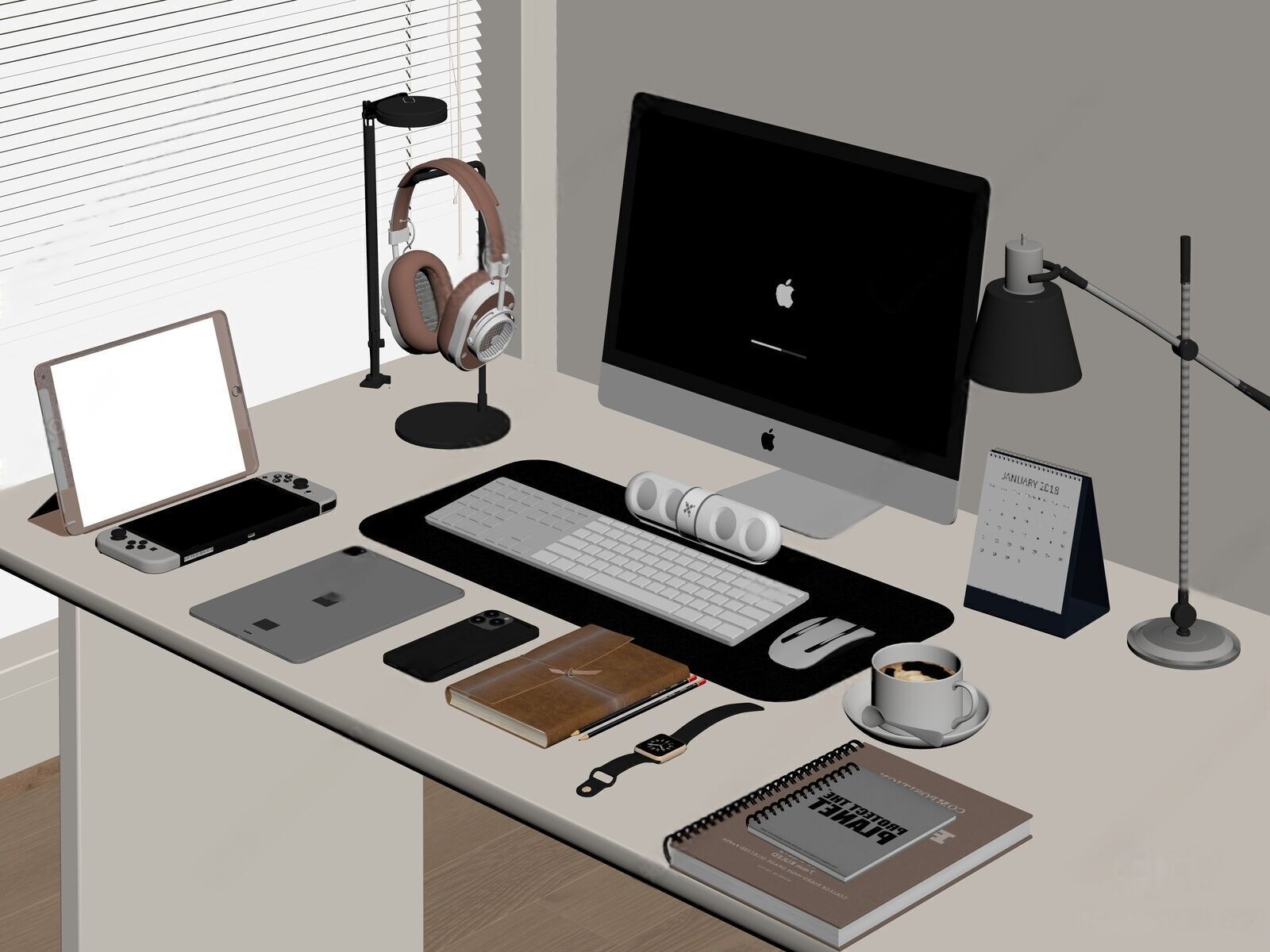 Computer SU Model 3D model_1