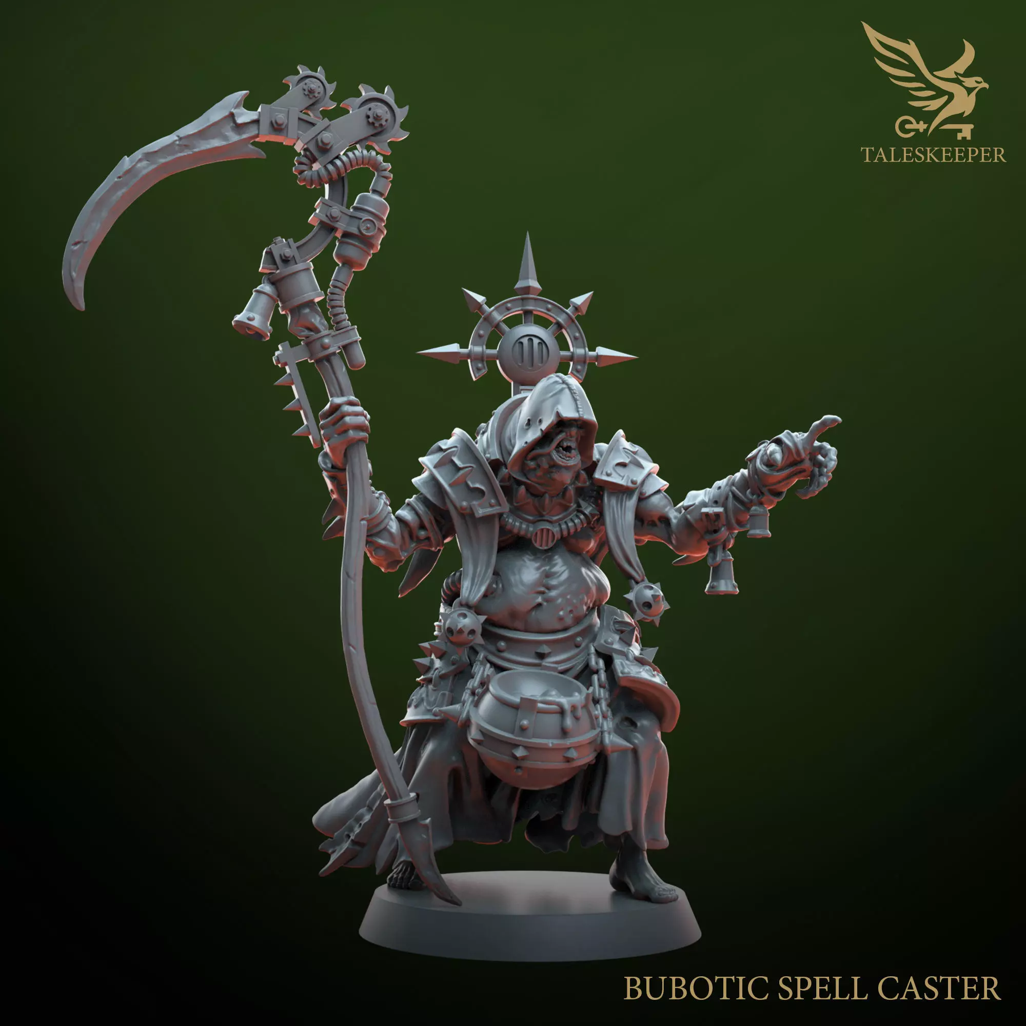 BUBOTIC SPELL CASTER 3D print model