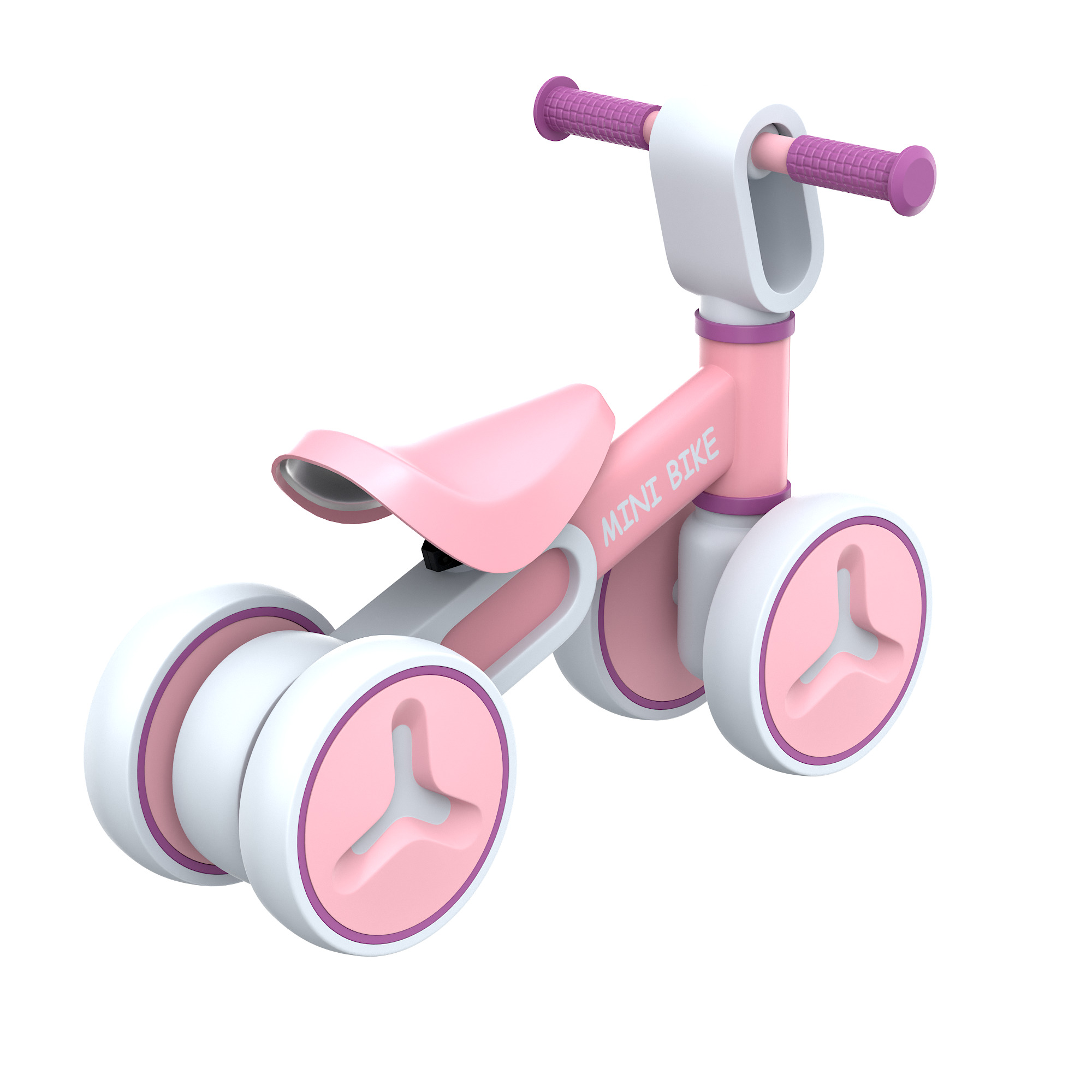 Baby Balance Bike 3D model_26