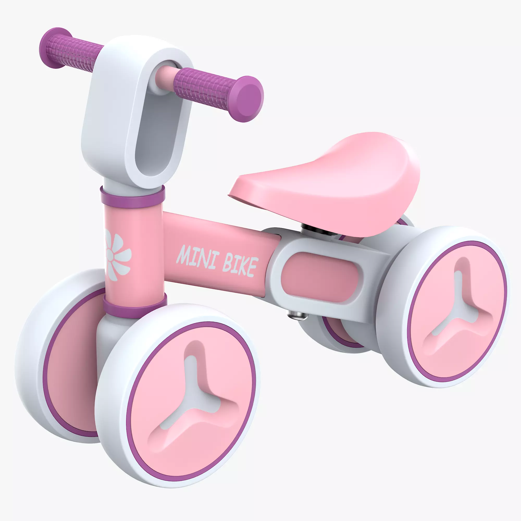 Baby Balance Bike 3D model_0