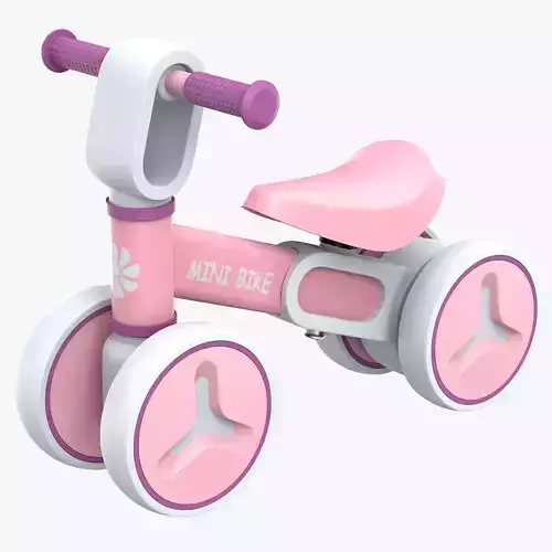 Baby Balance Bike 3D model Baby Balance Bike 3D model