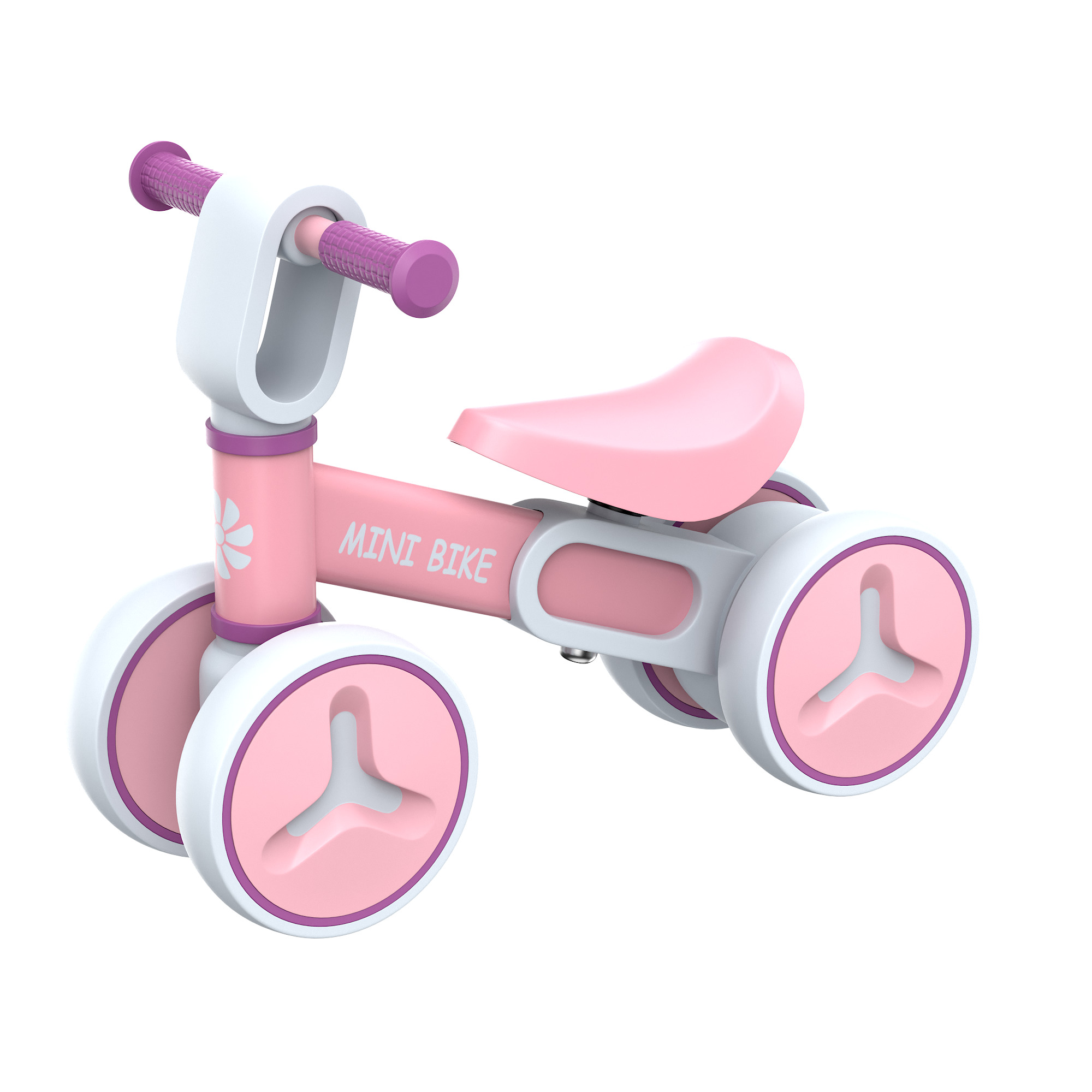 Baby Balance Bike 3D model_43