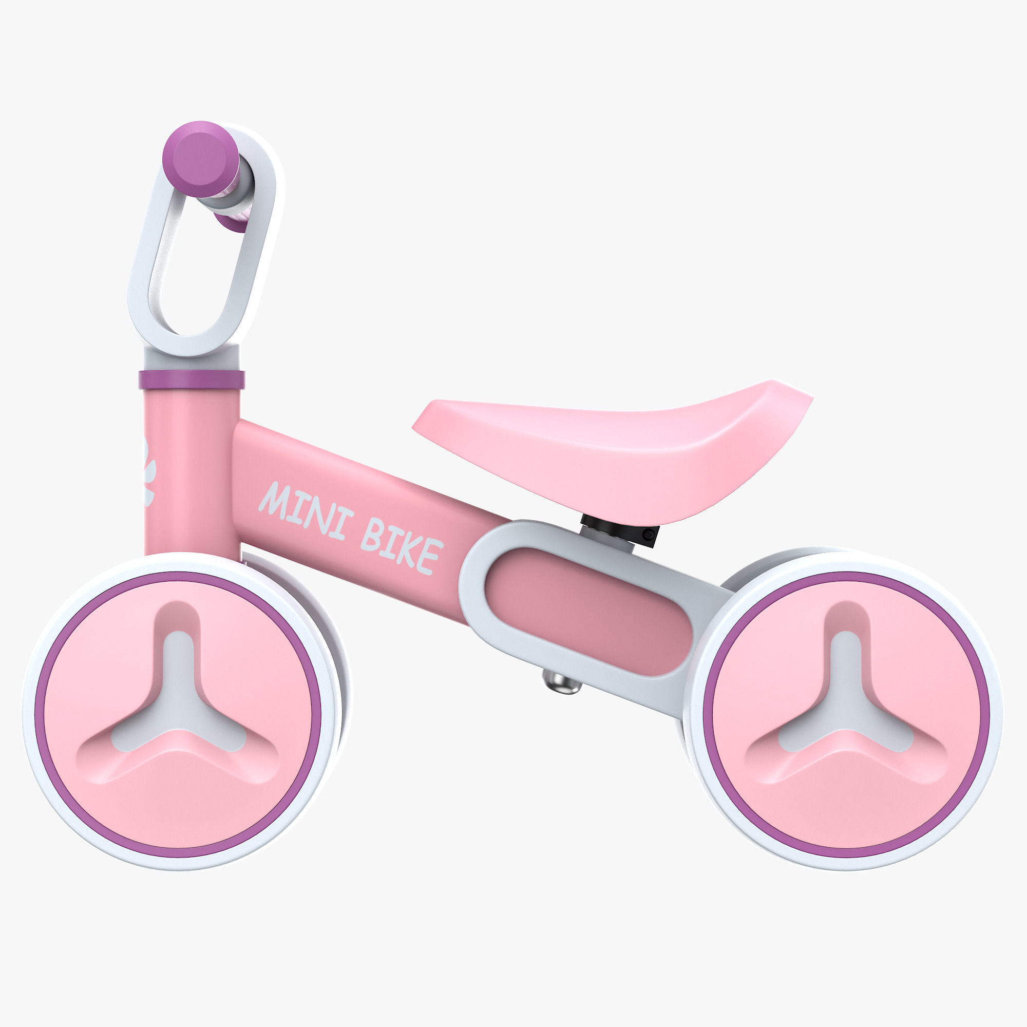Baby Balance Bike 3D model_8
