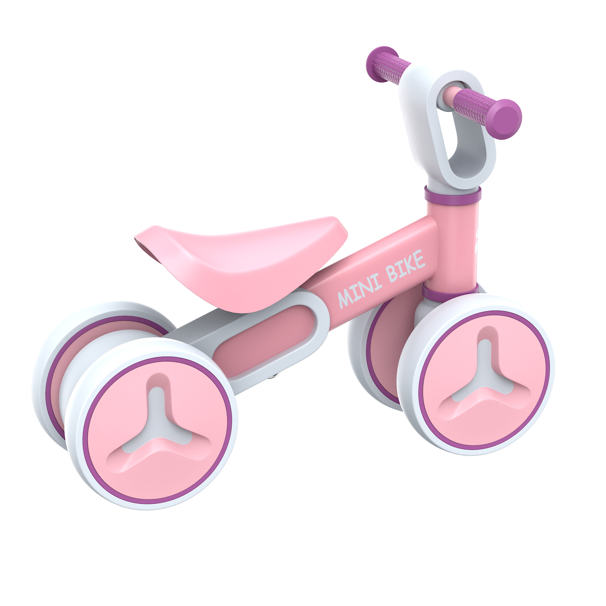Baby Balance Bike 3D model_28