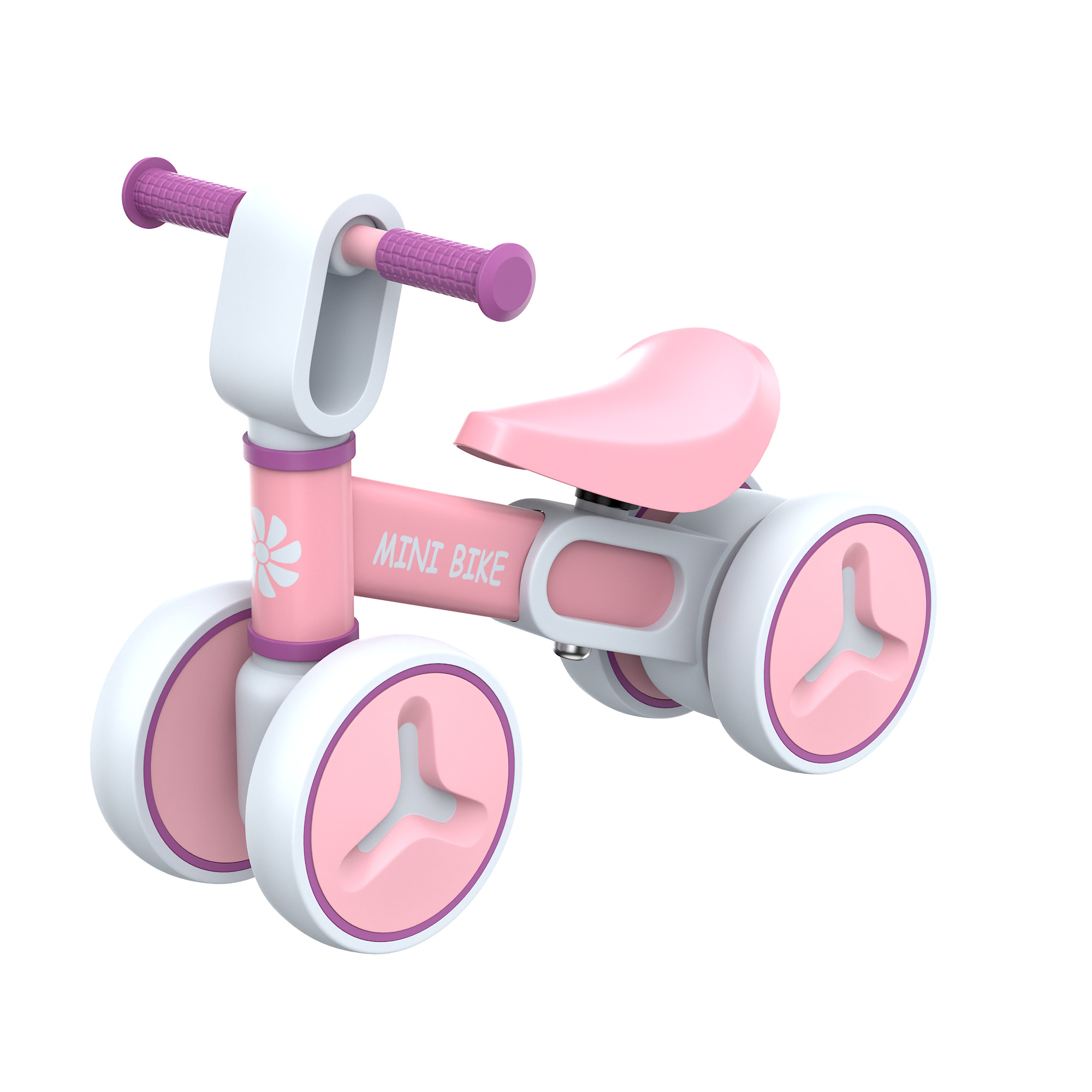 Baby Balance Bike 3D model_42