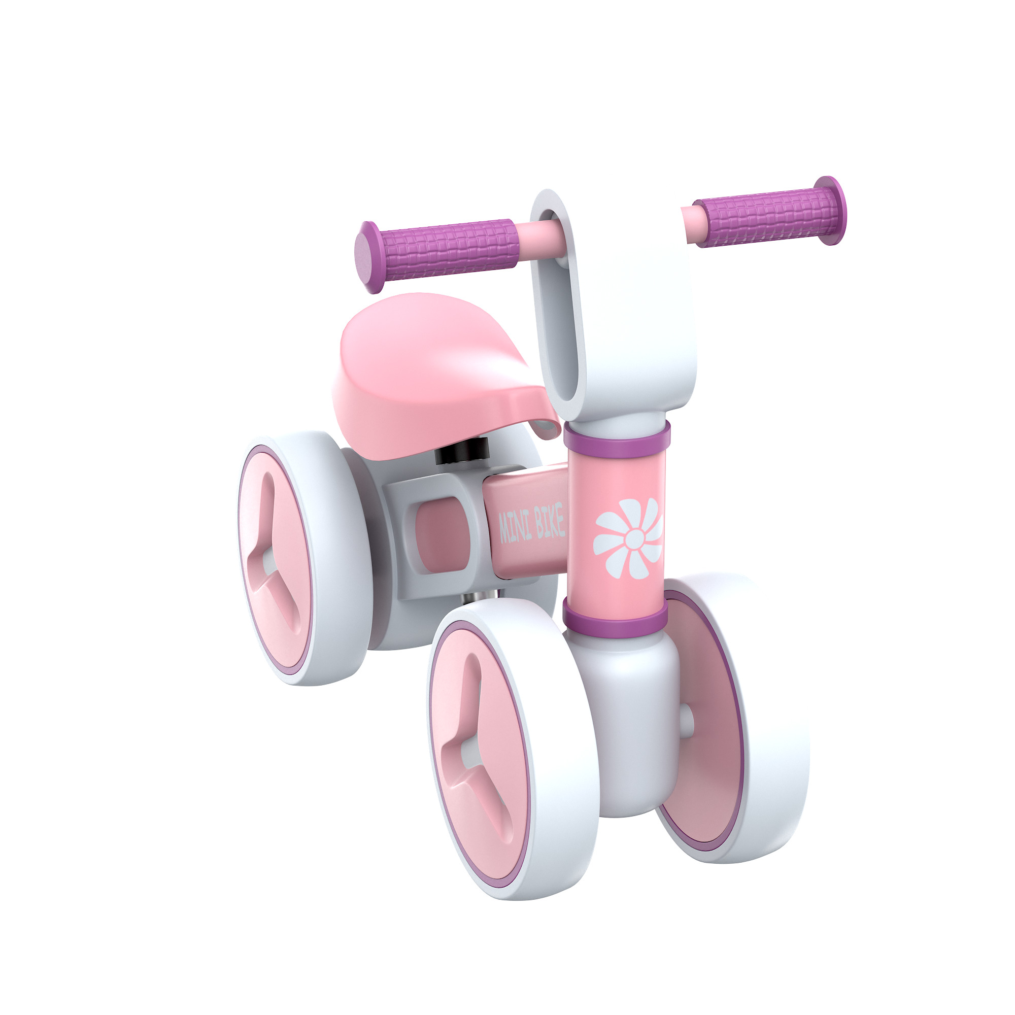 Baby Balance Bike 3D model_36