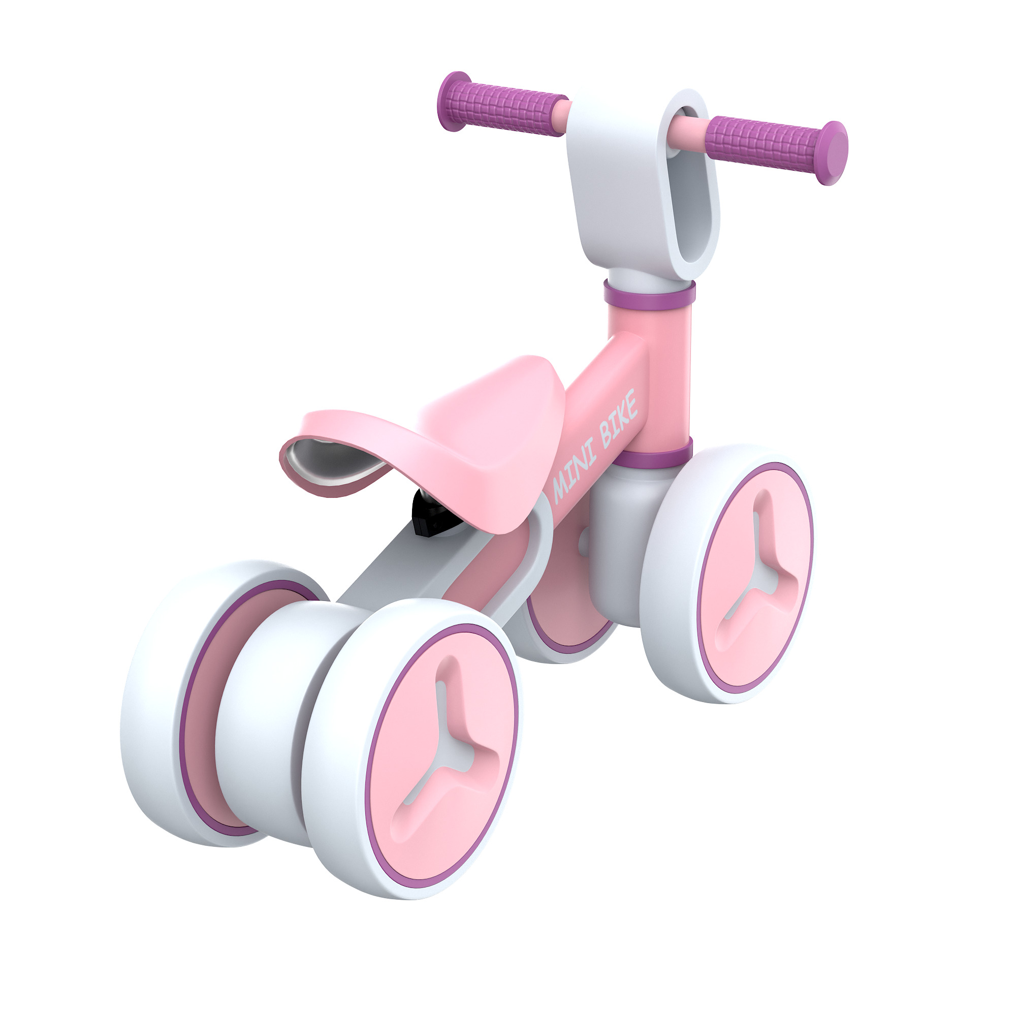 Baby Balance Bike 3D model_25