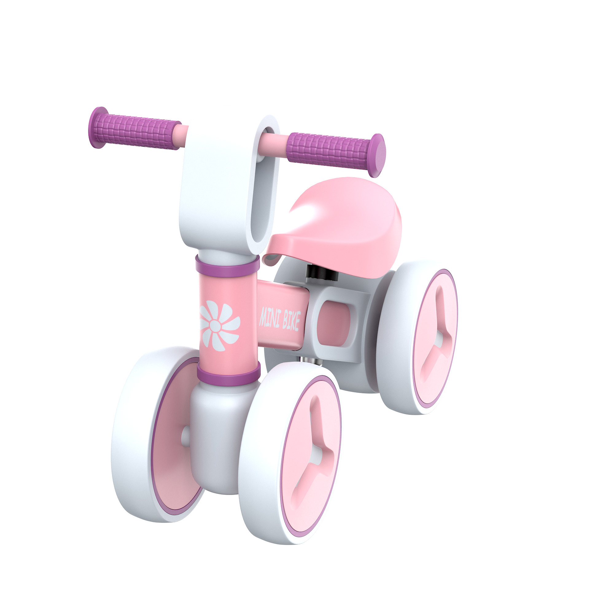 Baby Balance Bike 3D model_40