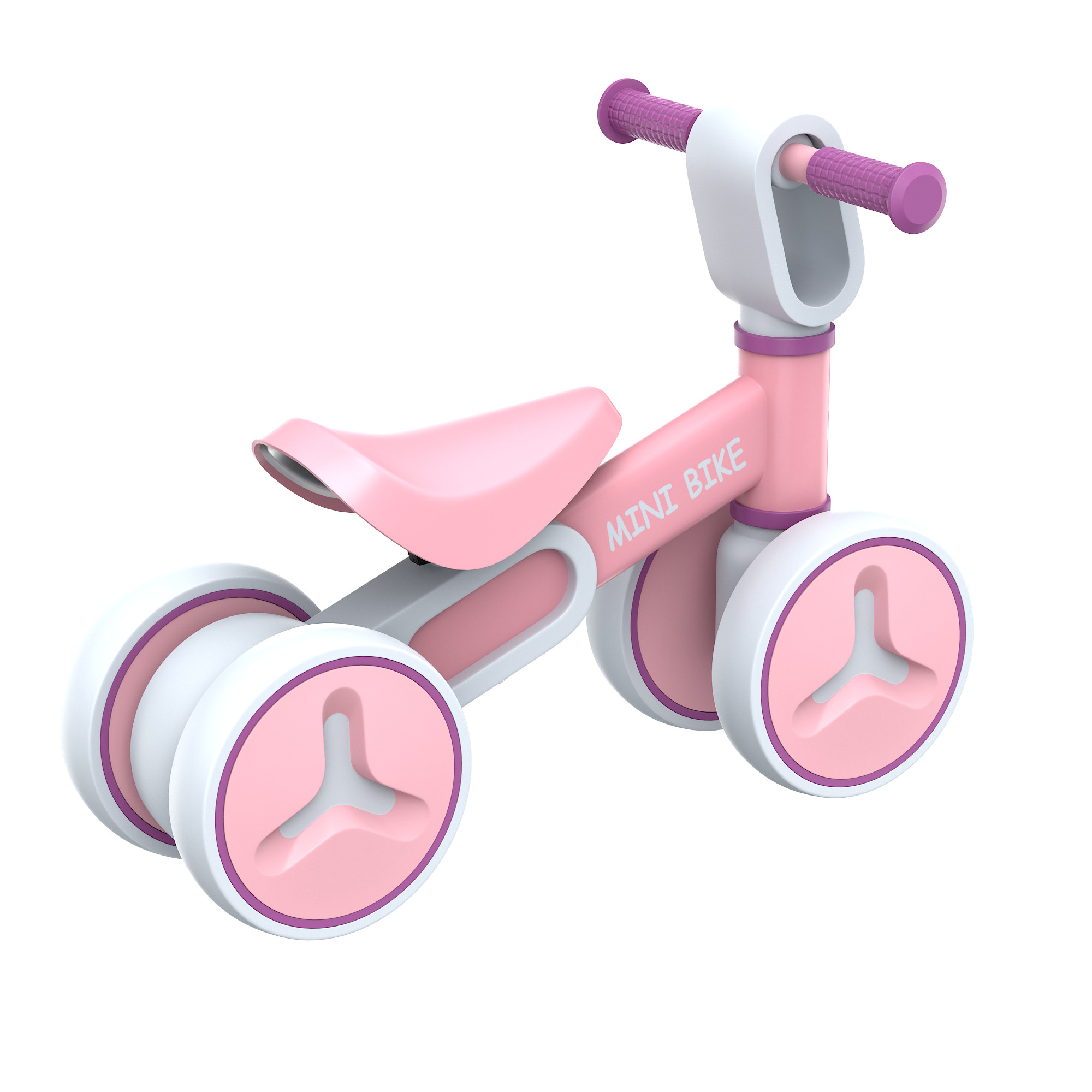 Baby Balance Bike 3D model_27