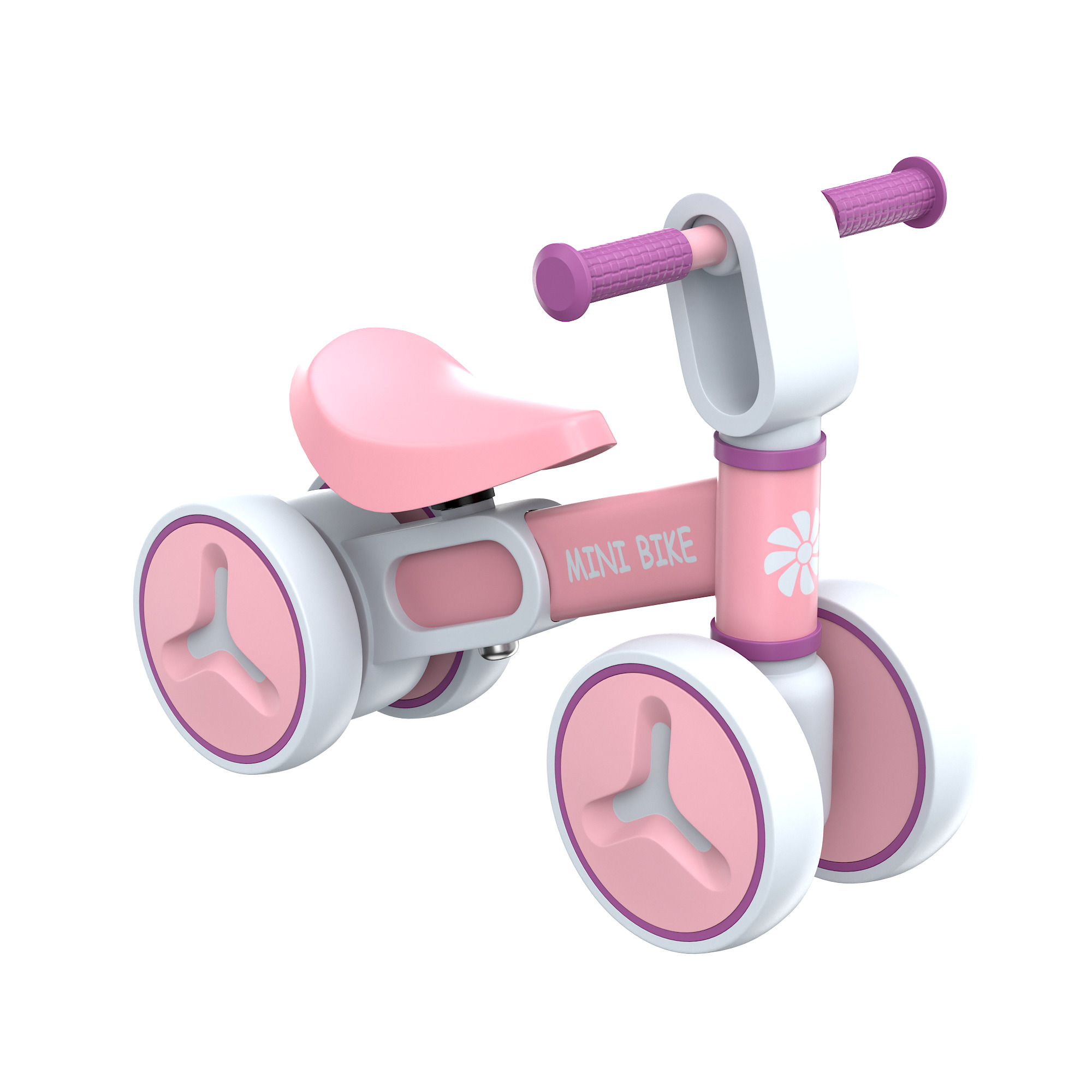 Baby Balance Bike 3D model_34