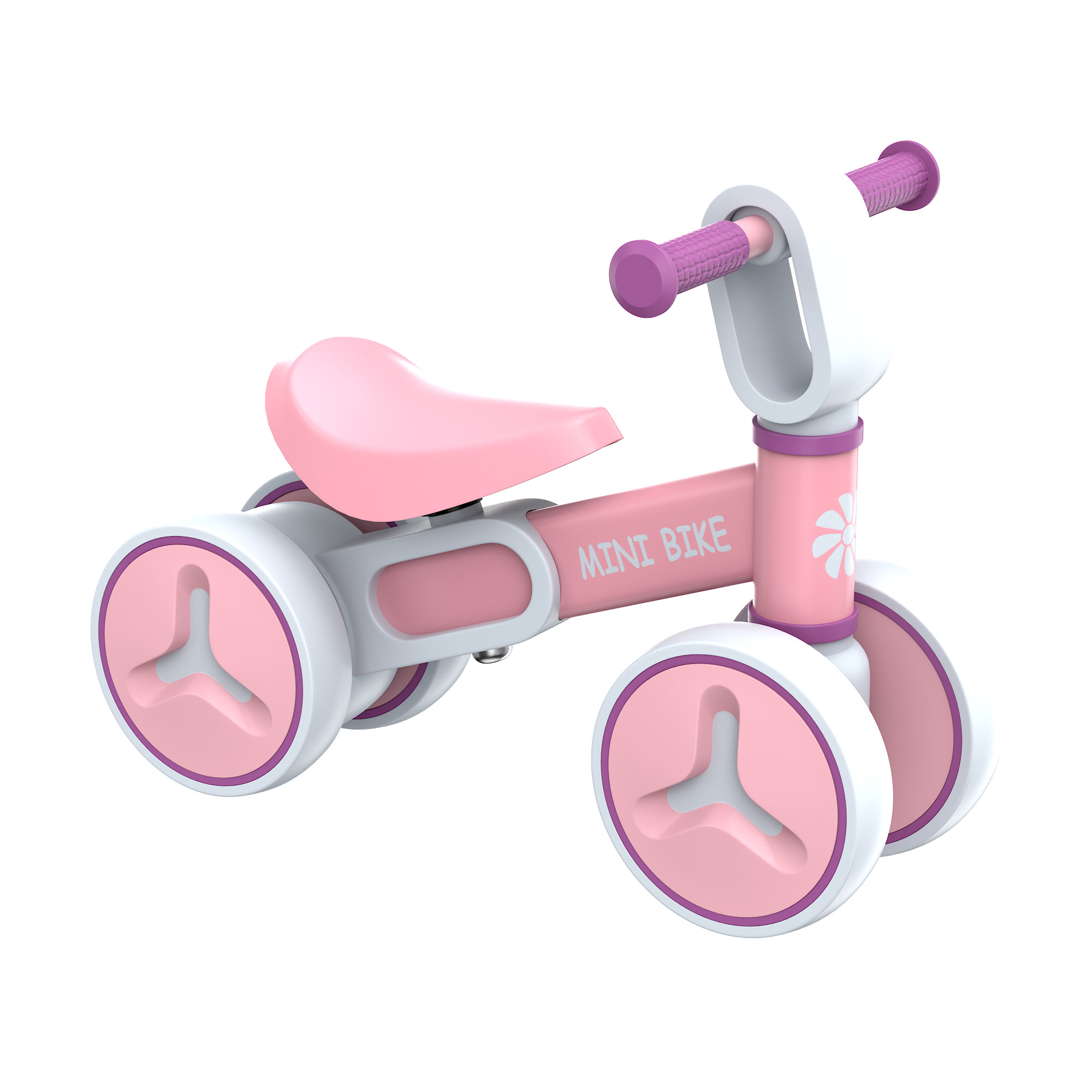 Baby Balance Bike 3D model_33