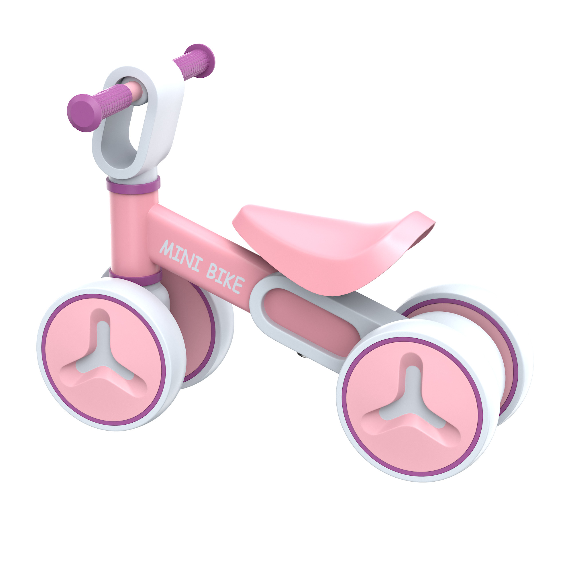Baby Balance Bike 3D model_16