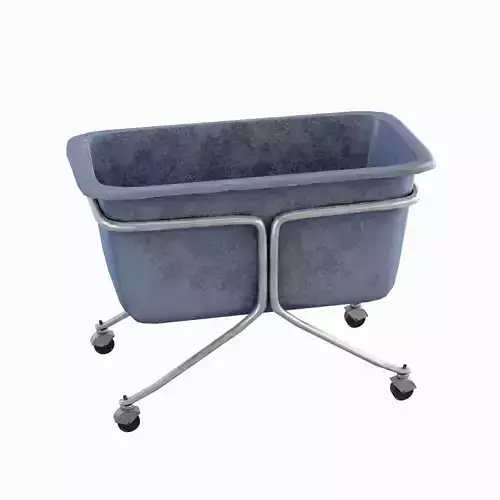 Laundry Cart 06 Low-poly 3D model