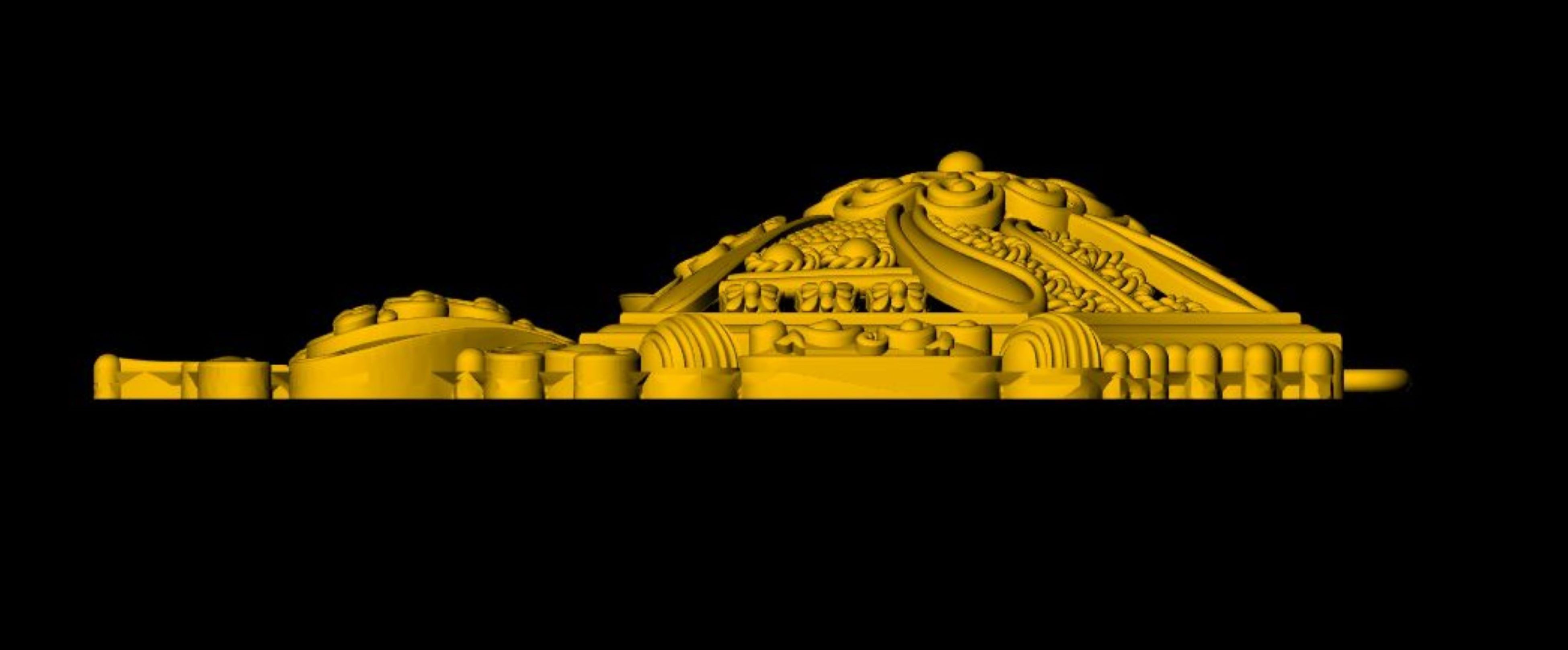 Designer Matt Pendant - 0097 3D print model_6