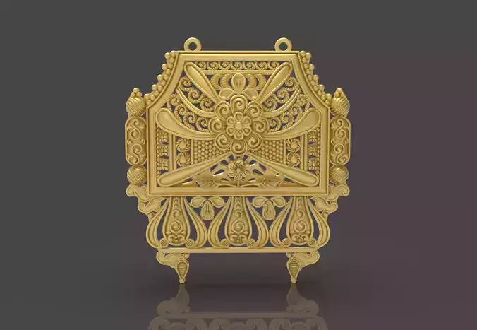 Designer Matt Pendant - 0097