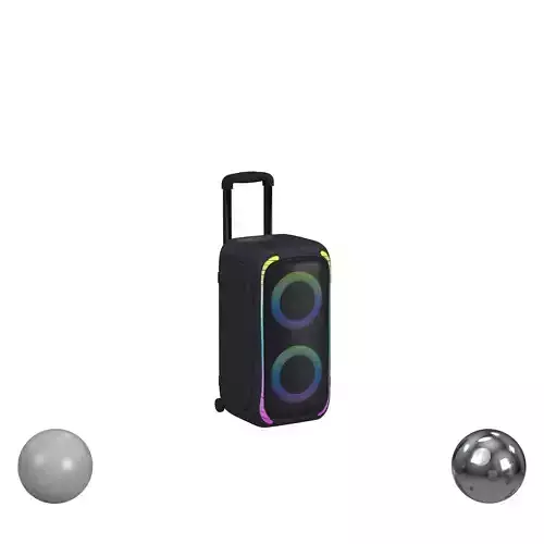 Bluetooth Wireless Party Speaker with Multicolour LED Lighting