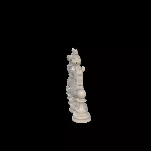 Baroque Majesty The Ornate Chess Set 3D print model_21