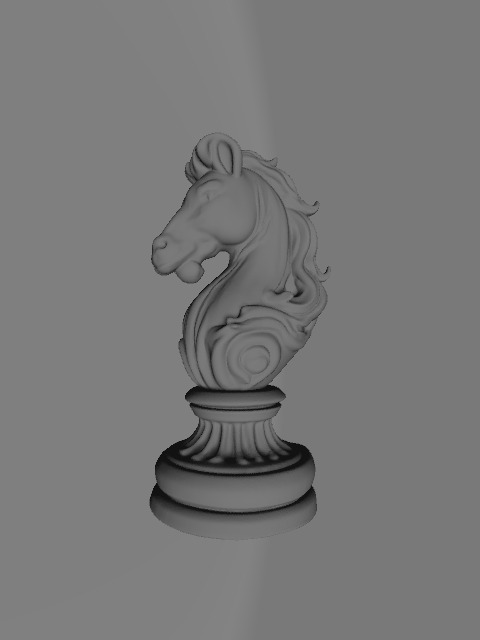 Baroque Majesty The Ornate Chess Set 3D print model_2