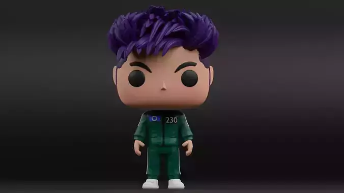 Thanos funko pop from the Netflix series Squid Game 3D print model