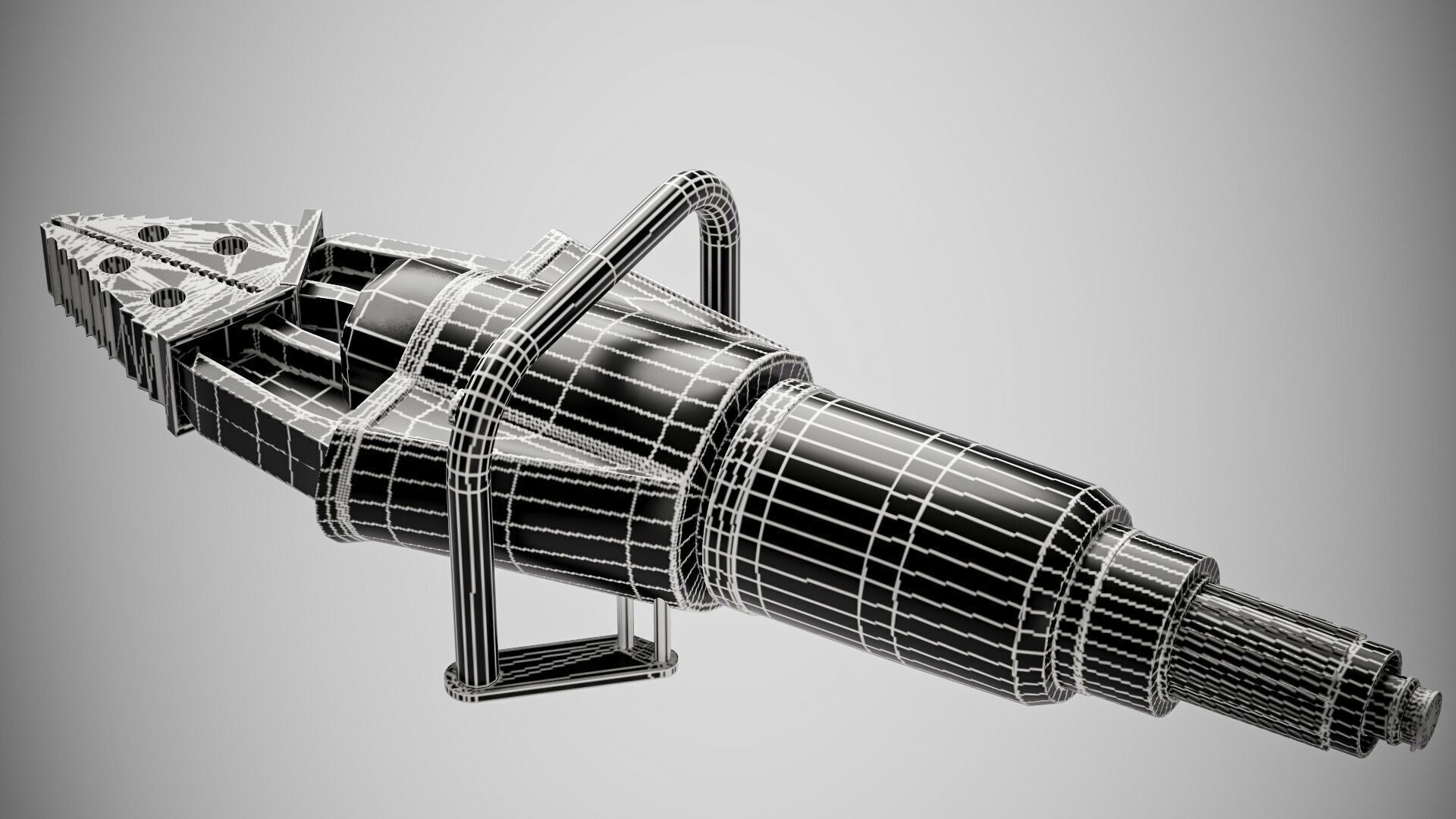 Realistic 3D Model of the Holmatro Spreader Low-poly 3D model_8