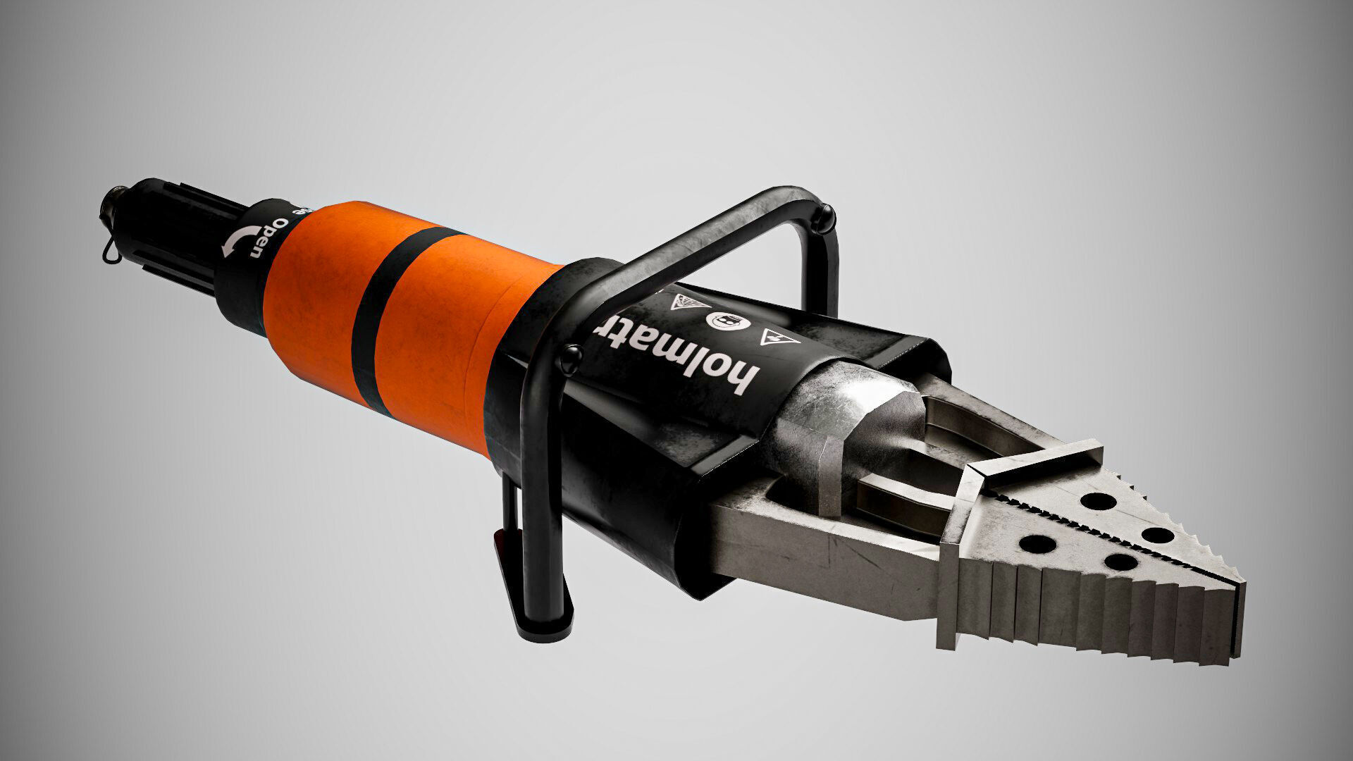 Realistic 3D Model of the Holmatro Spreader Low-poly 3D model_3