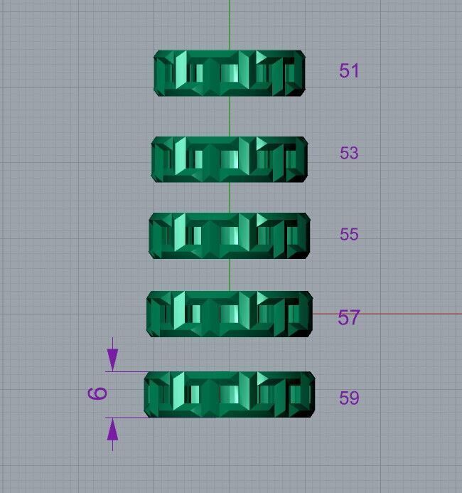 Gold Ring Jewelry  Ring stl 3dm 3dprintmodel 3D print model_6